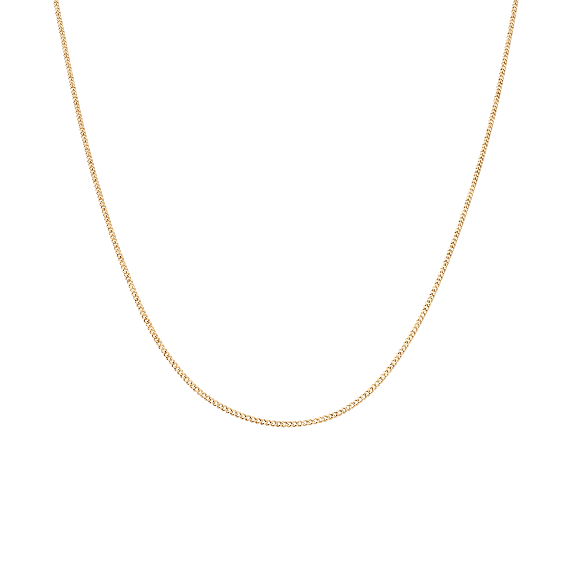 Curb chain 41.5cm 18K gold - Image 2