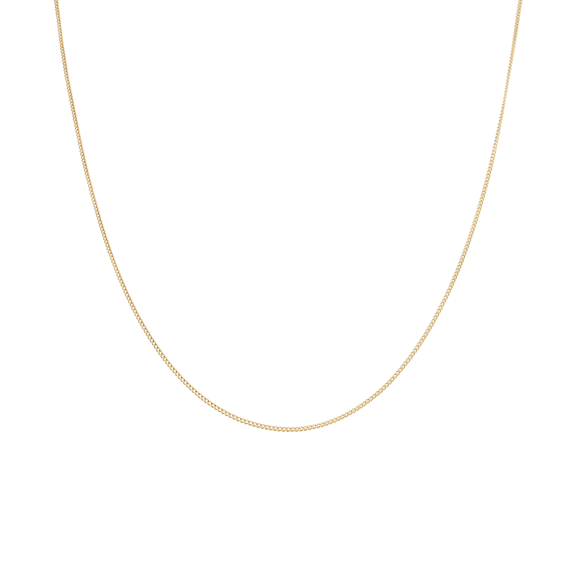 Curb chain 41cm 18K gold - Image 2