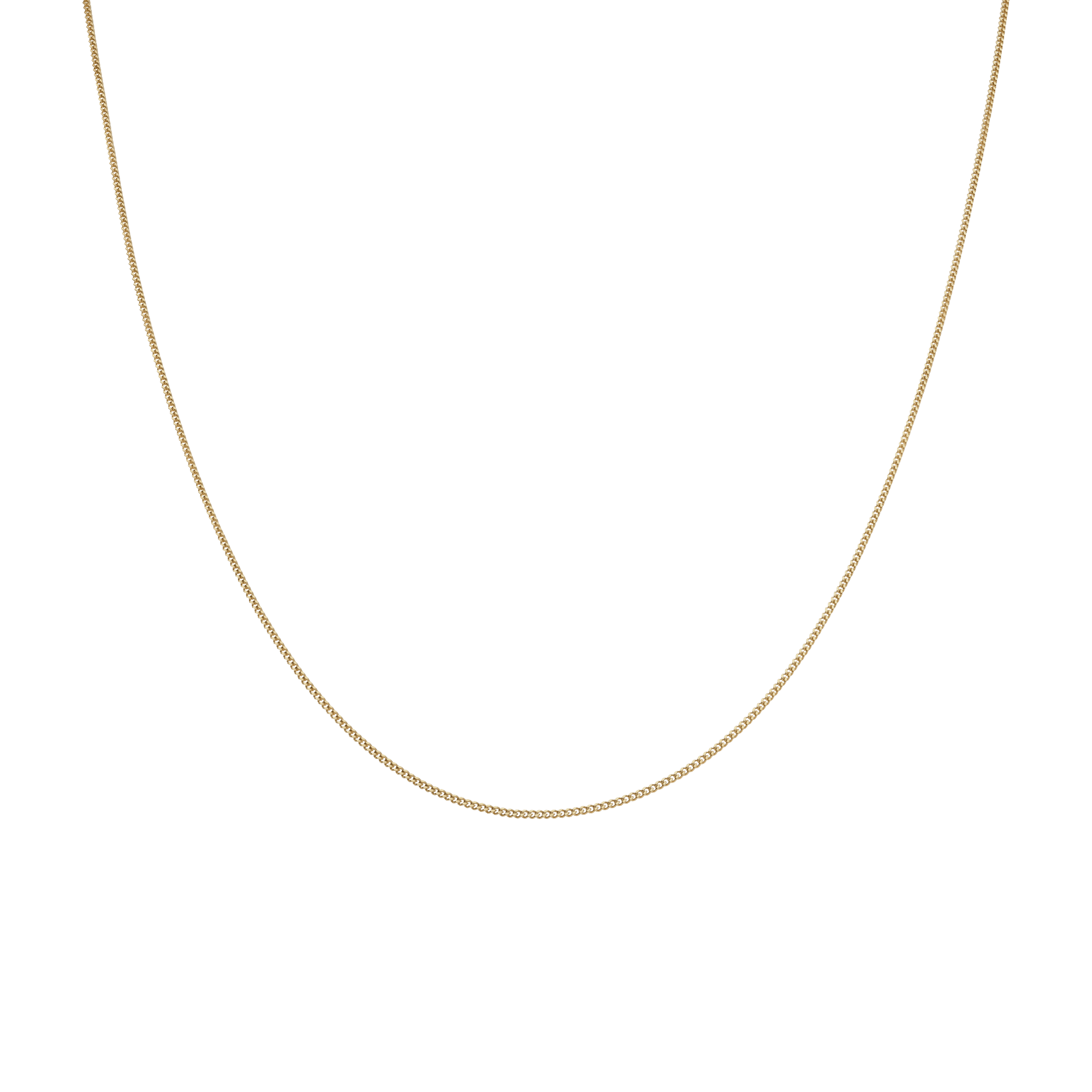 Curb chain 42.5cm 18K gold