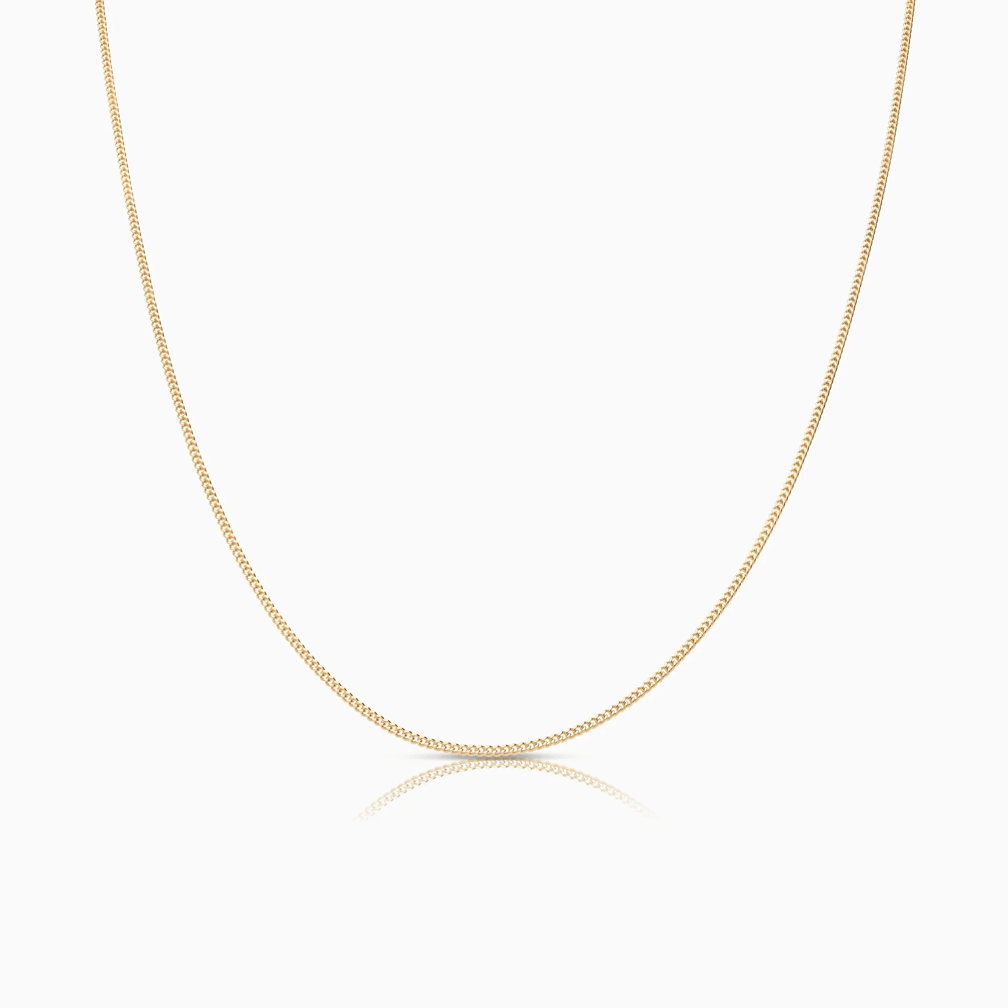 Curb chain 42.5cm 18K gold