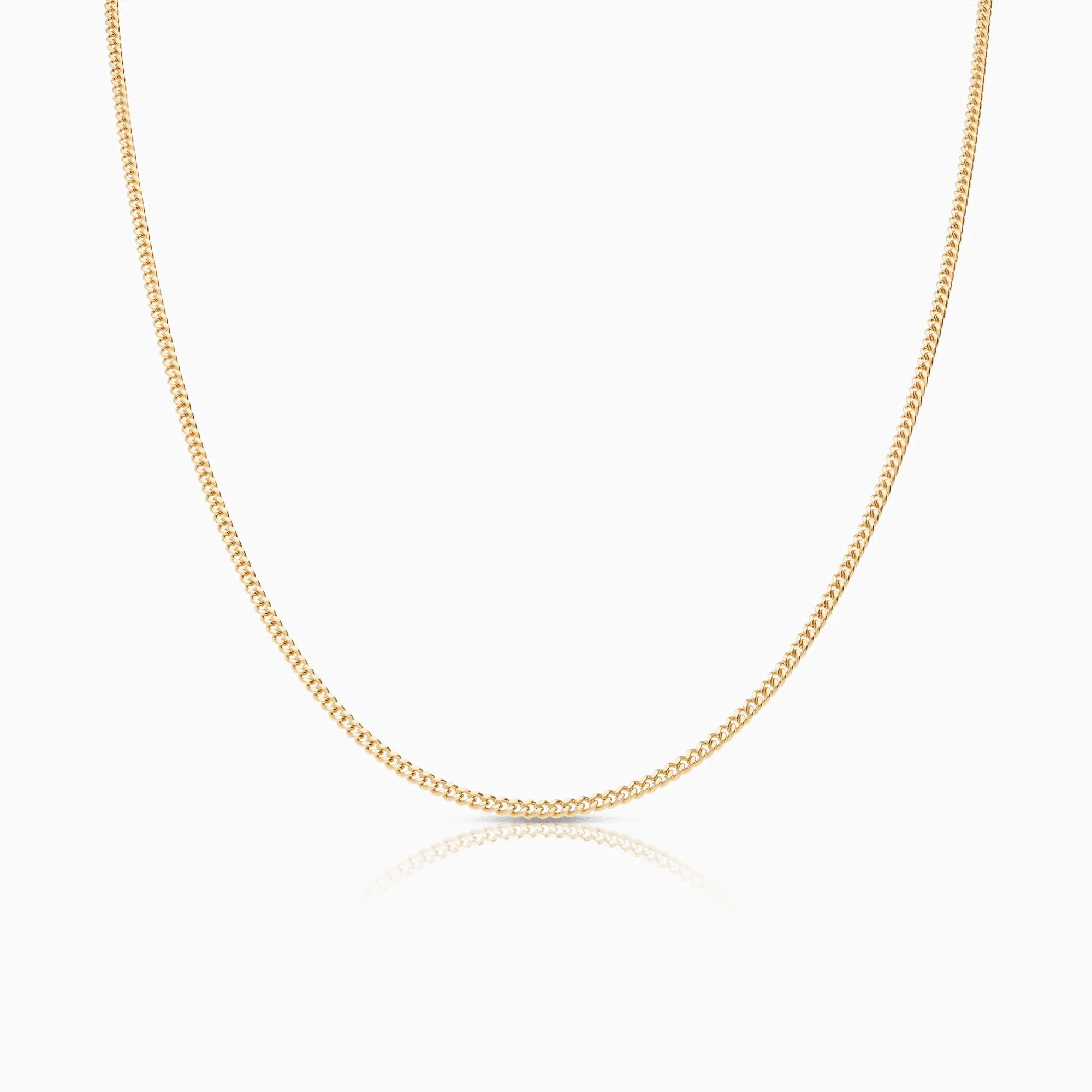 Curb chain 42.5cm 18K gold