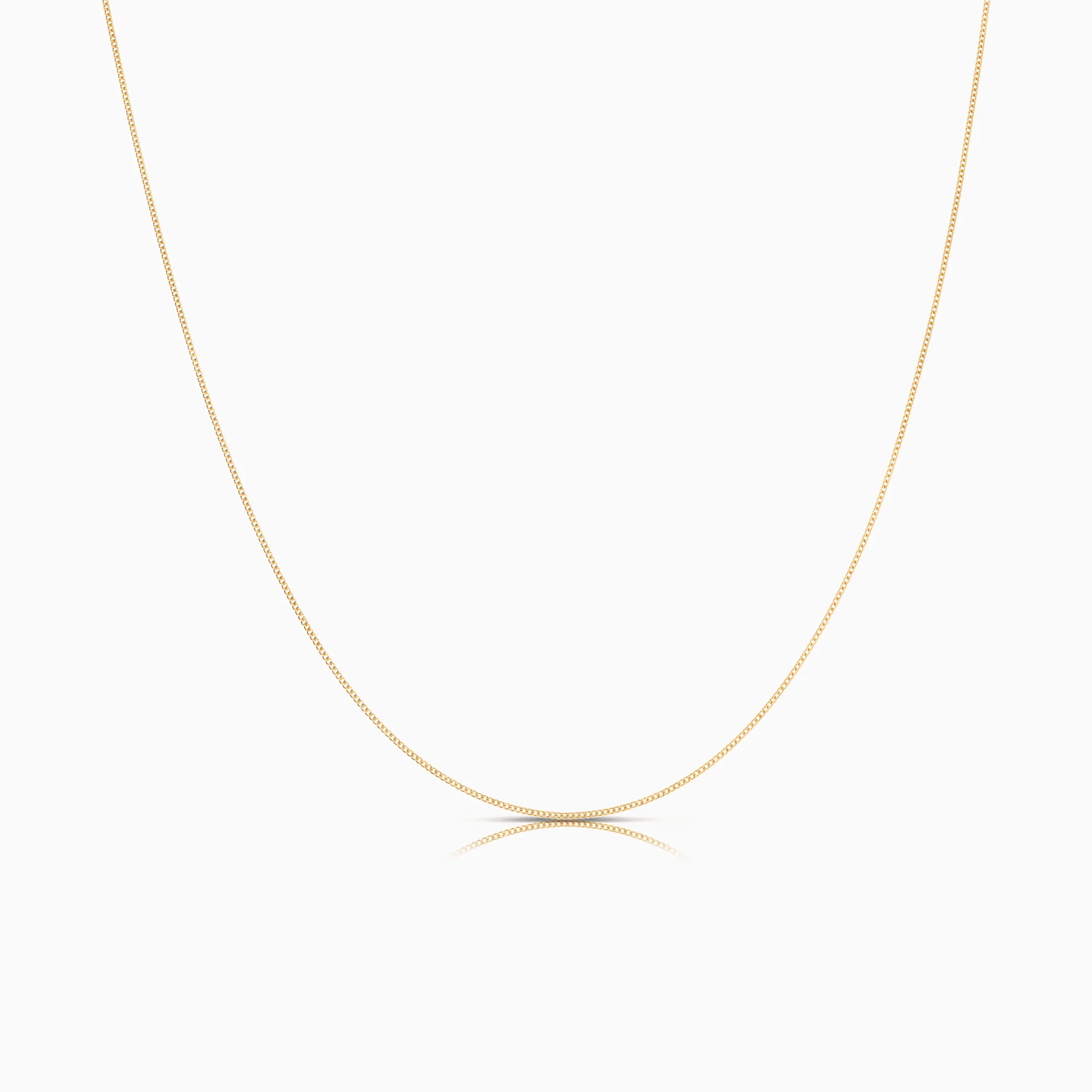 Curb chain 42.5cm 18K gold