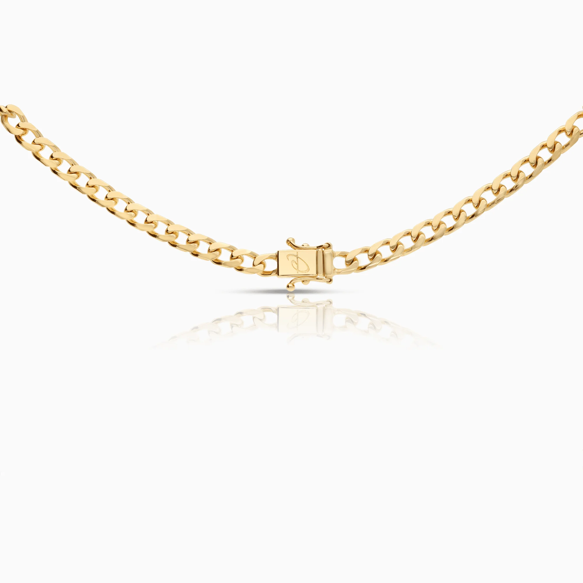 Curb chain 46.60g 18K gold - Image 2