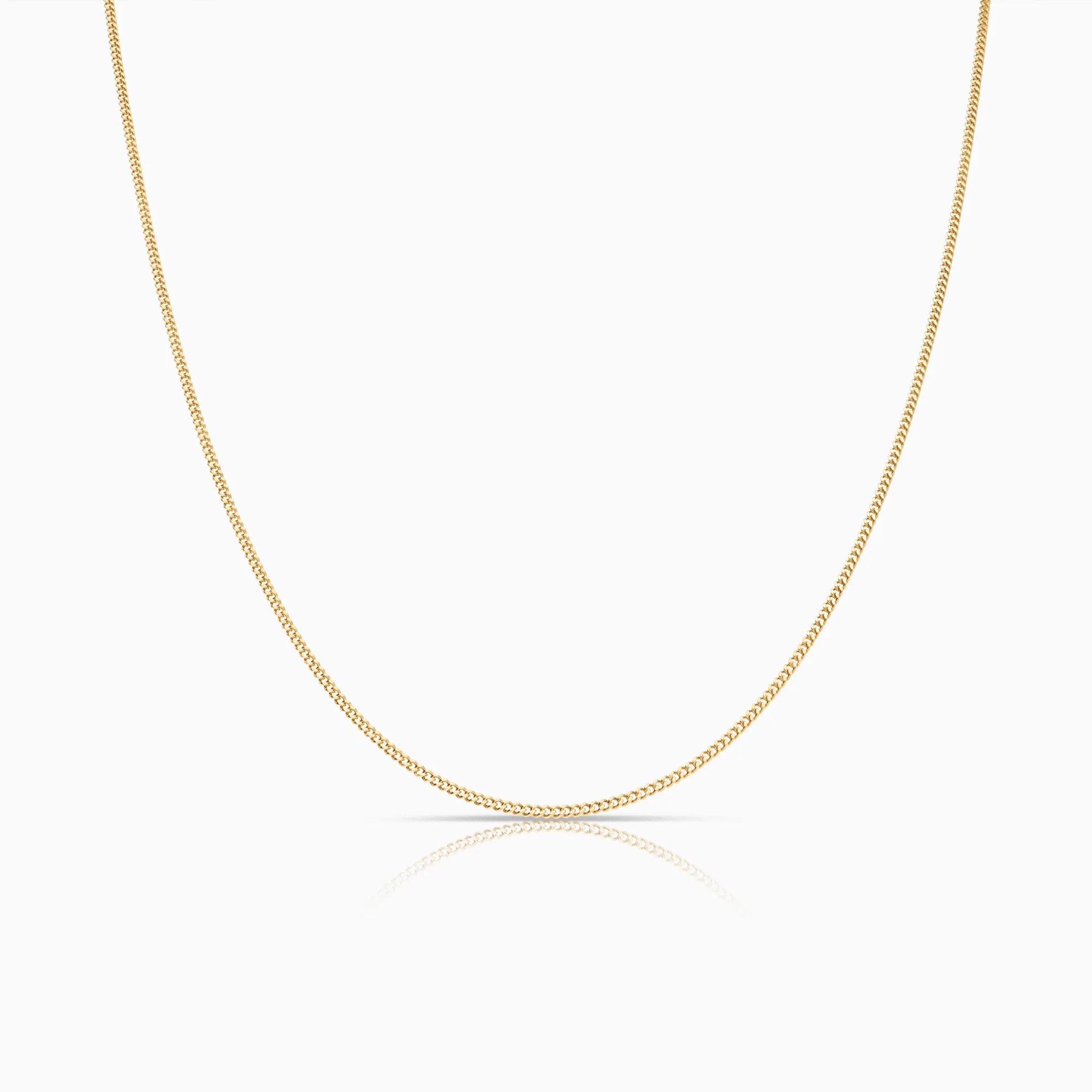 Curb chain 47.5cm 18K gold