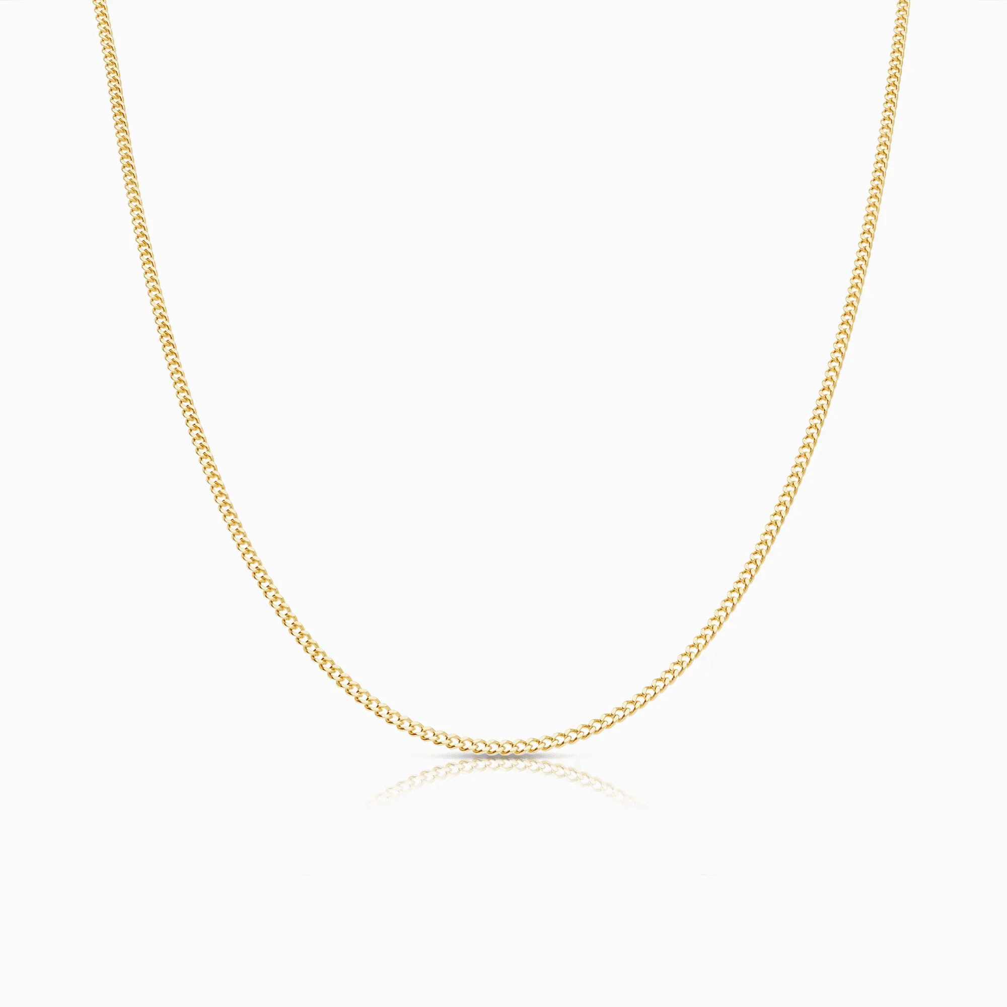 Curb link 48.5cm 18K gold