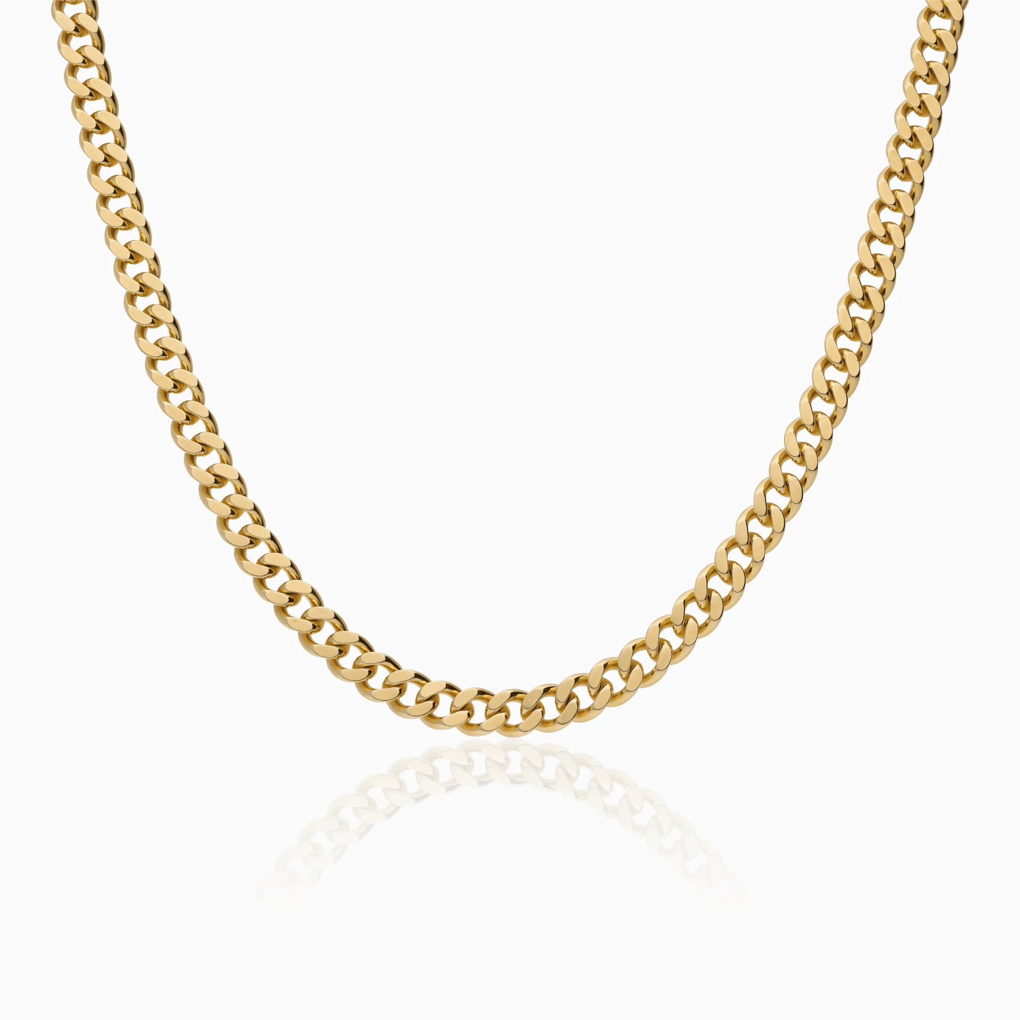 Curb chain 49.85g 18K gold