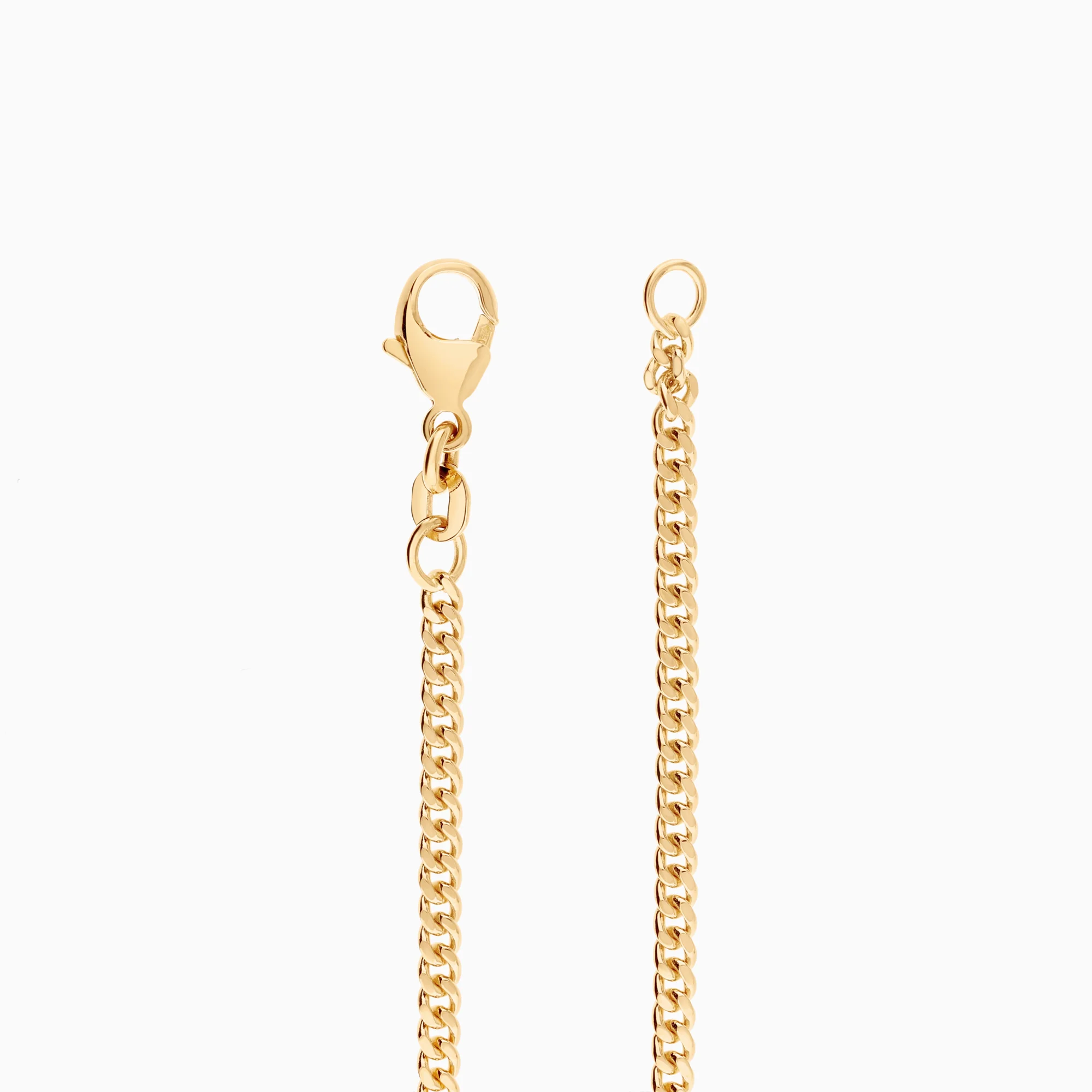 Curb bracelet 5.65g 18K gold - Image 2