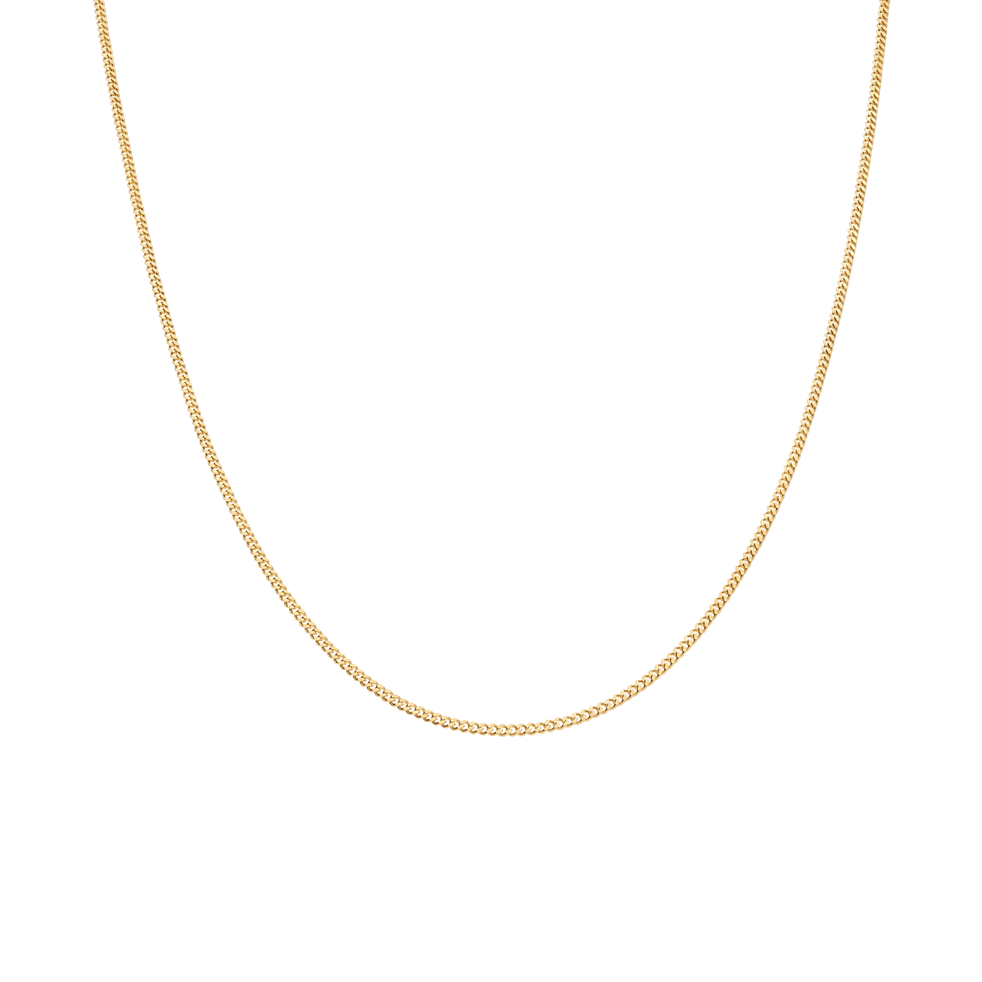 Curb link 50.5cm 18K gold - Image 2