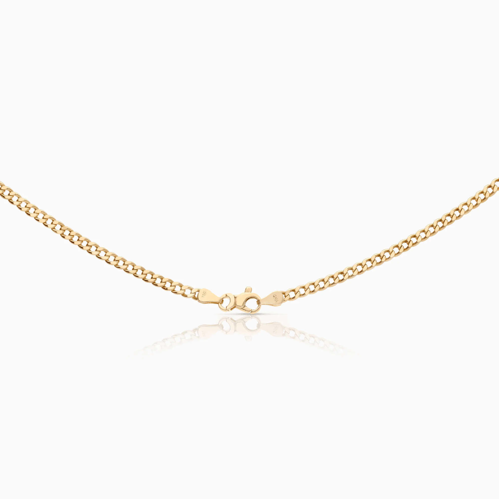 Curb link 5.95g 18K gold - Image 2