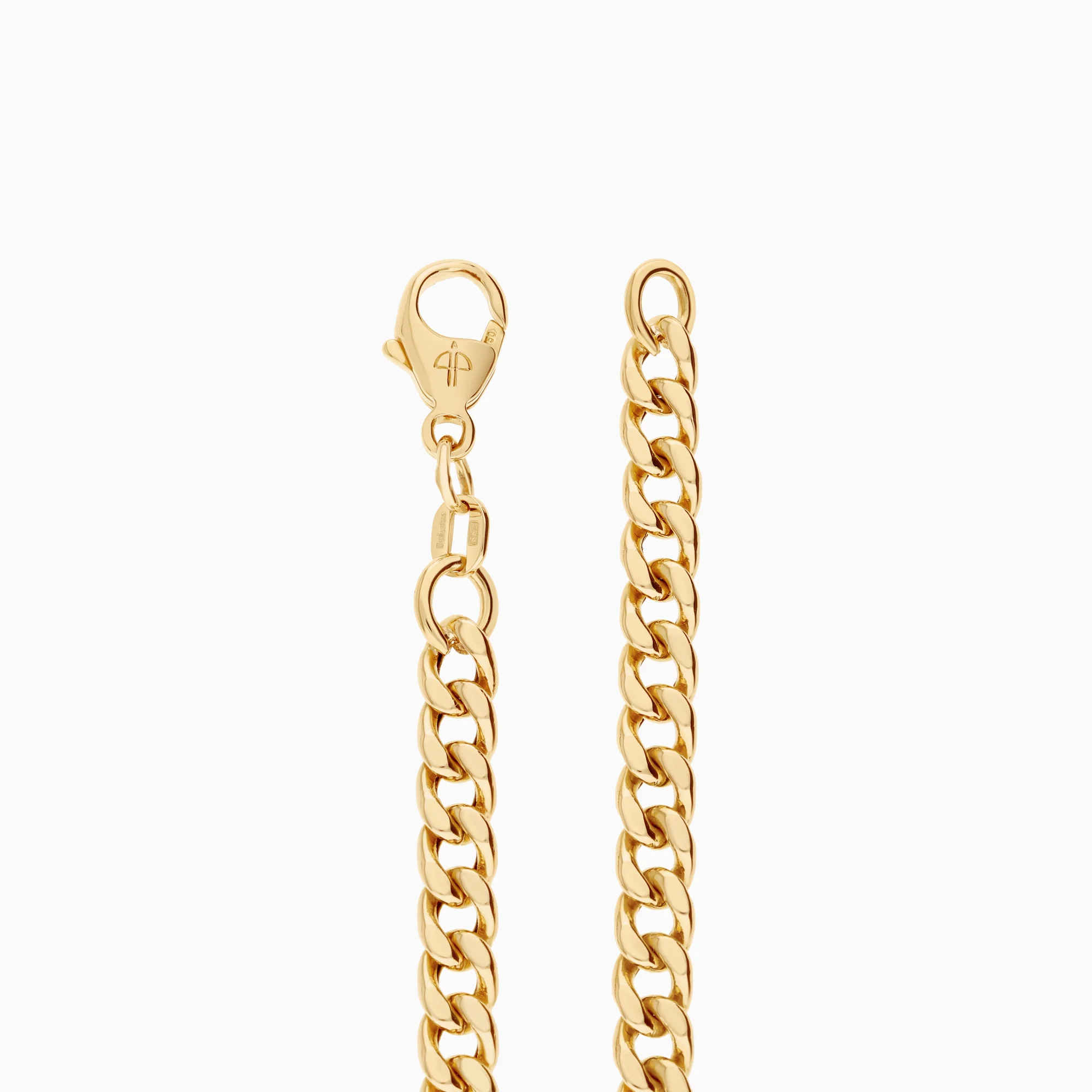 Curb chain 6.46g 18K gold - Image 2