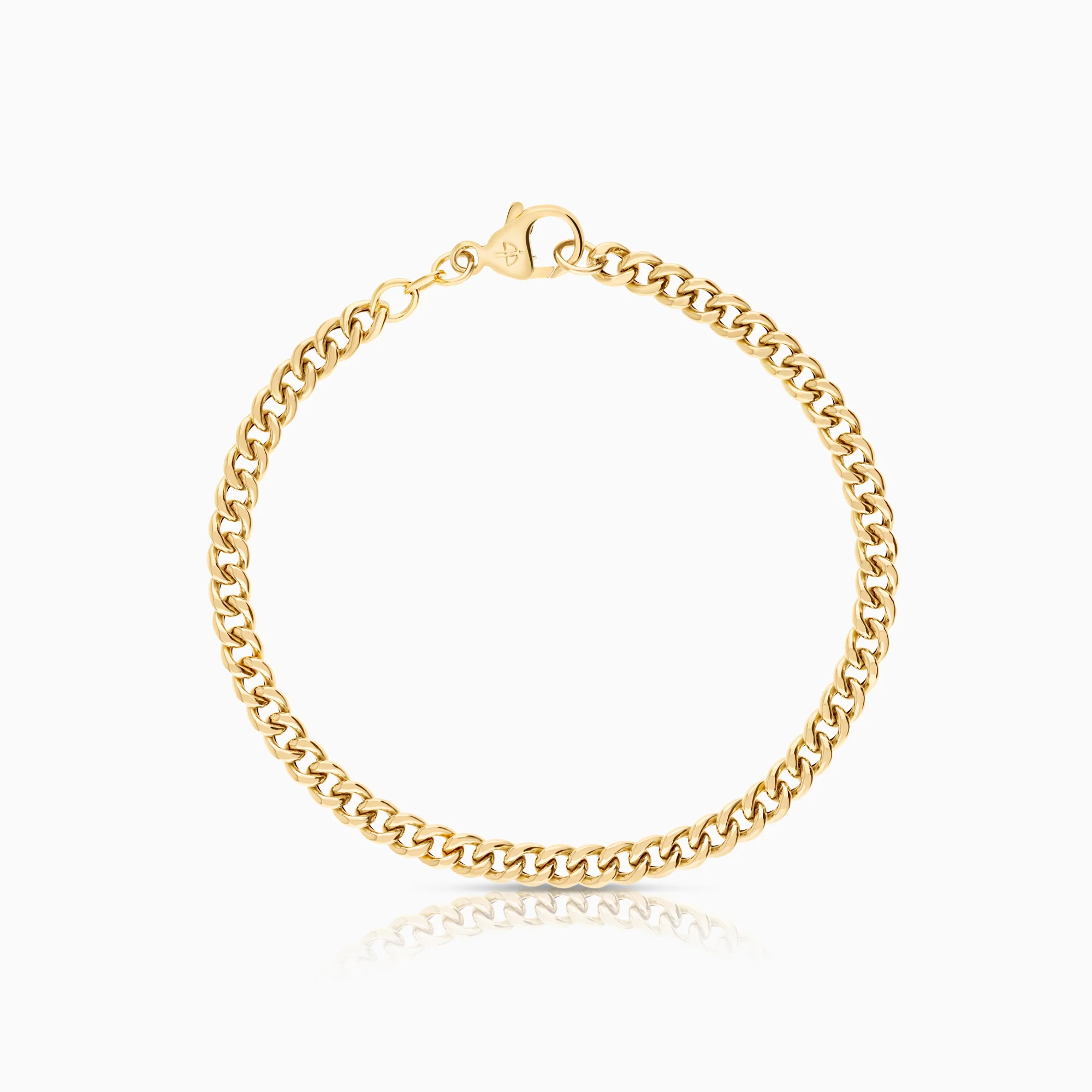 Curb bracelet 6.63g 18K gold