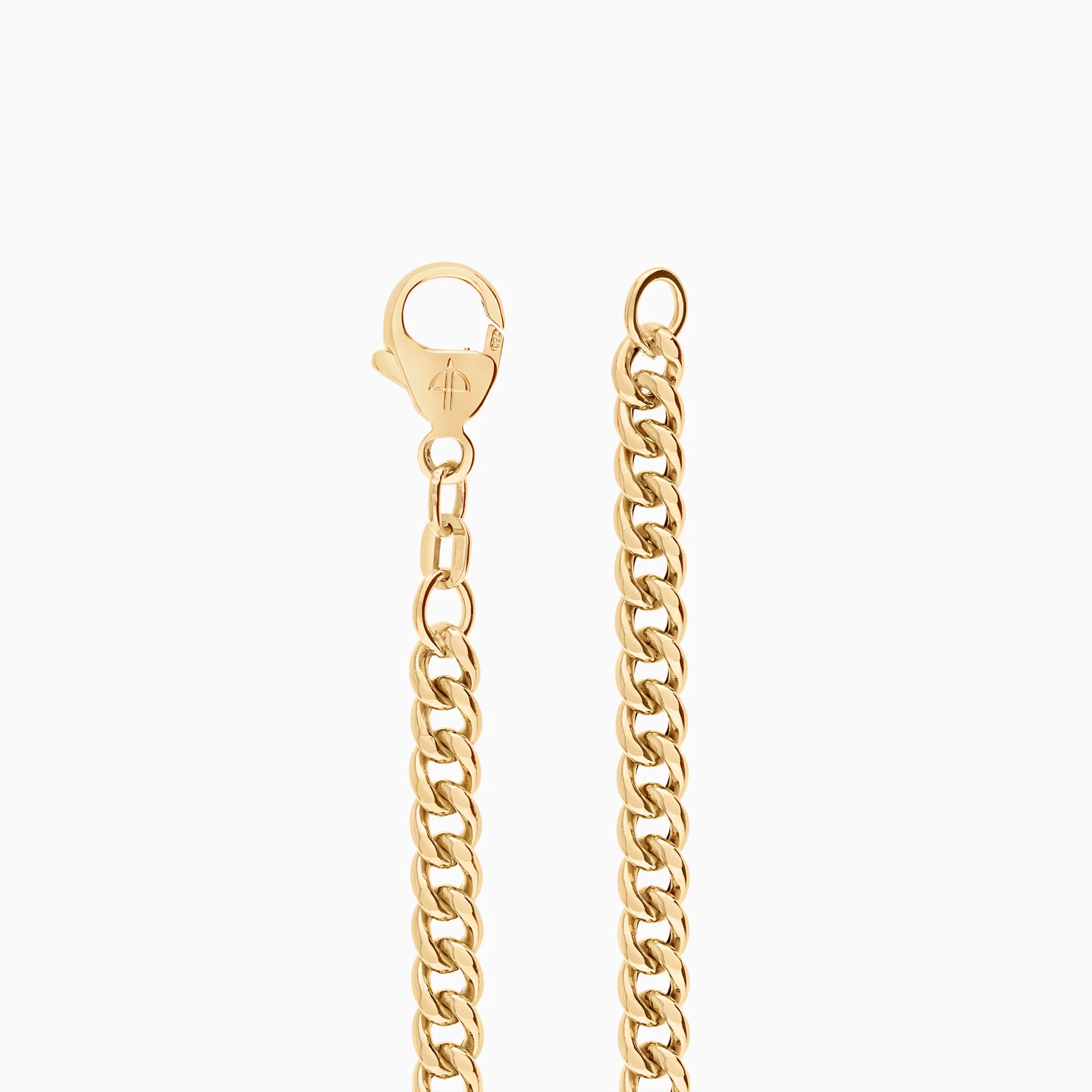 Curb bracelet 6.63g 18K gold - Image 2