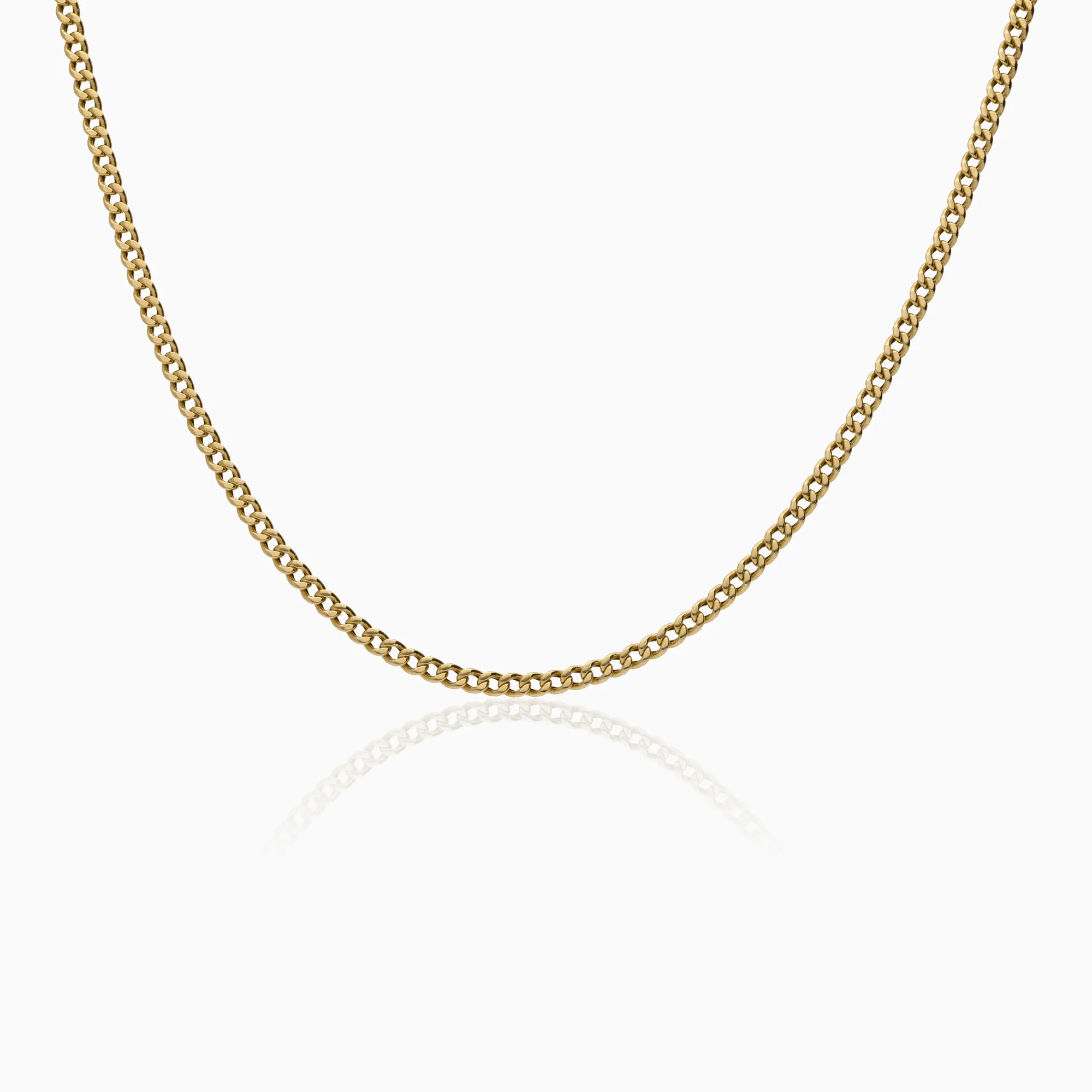 Curb chain 6.8g 18K gold