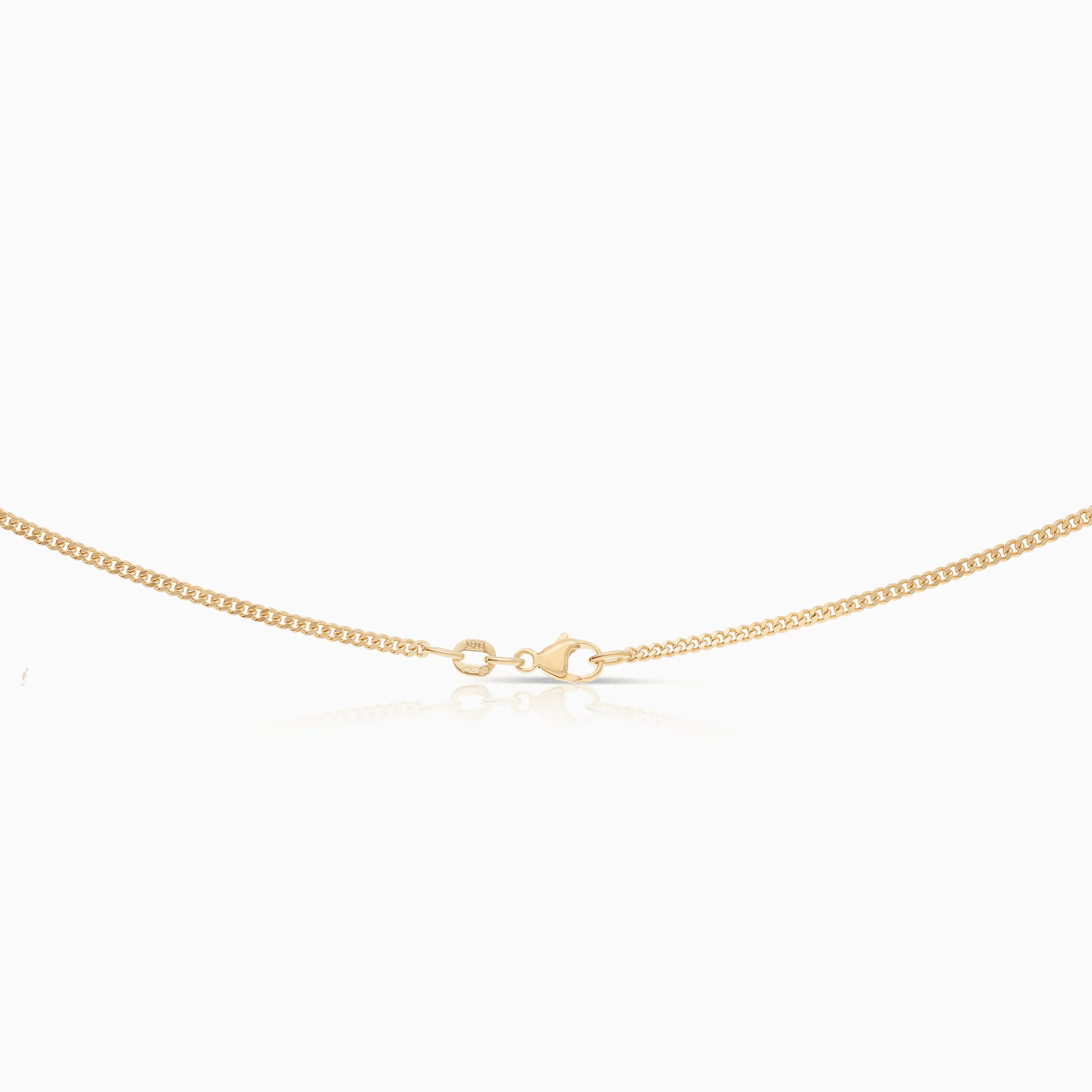 Curb chain 7.04g 18K gold - Image 2