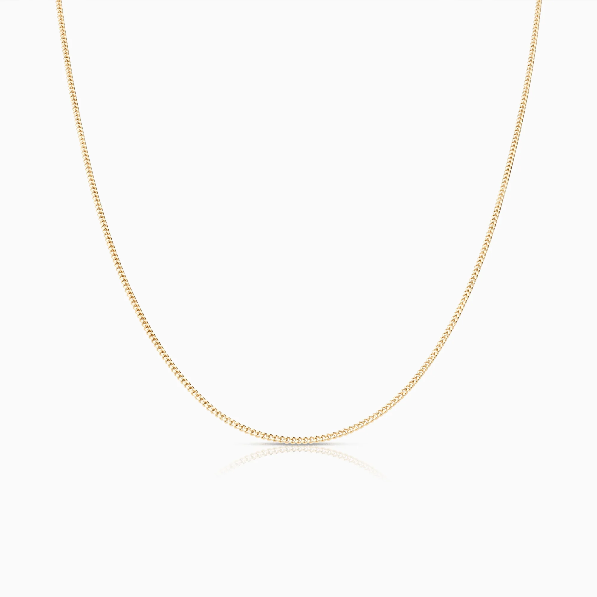 Curb link 70.5cm 18K gold