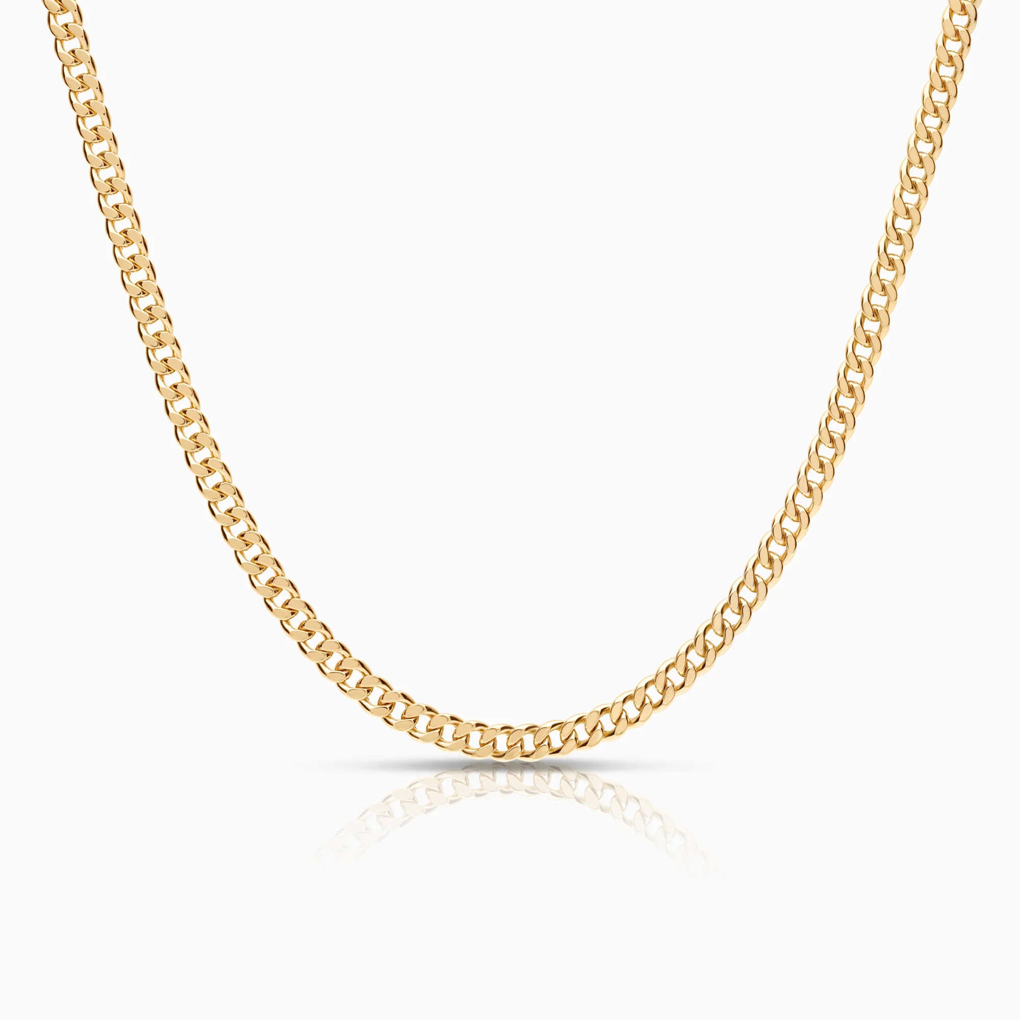 Curb chain 8.49g 18K gold