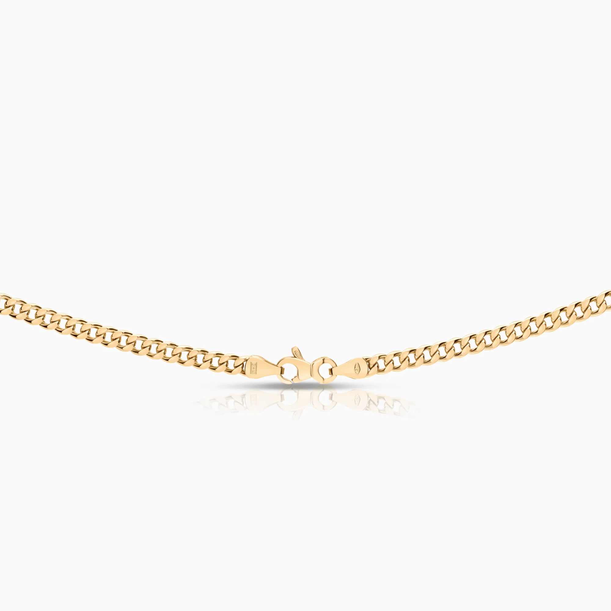Curb chain 8.49g 18K gold - Image 2