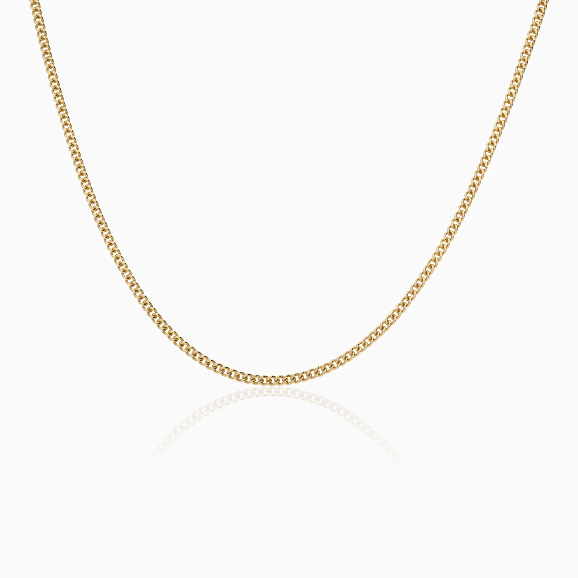 Curb chain 9.05g 18K gold
