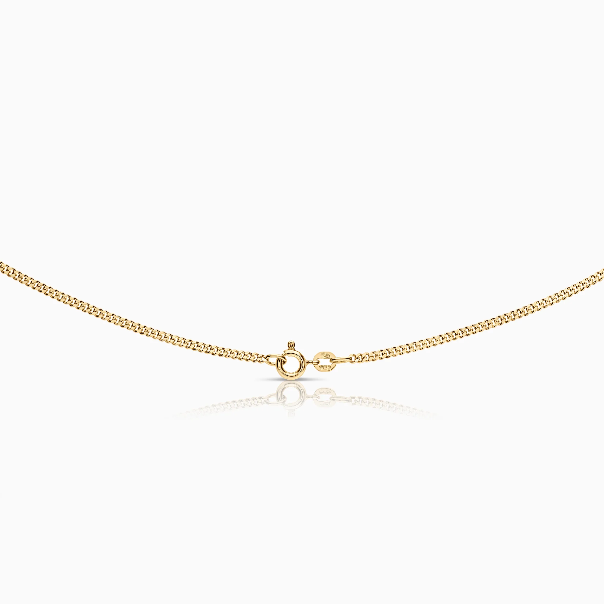 Curb chain 9.50g 18K gold - Image 2