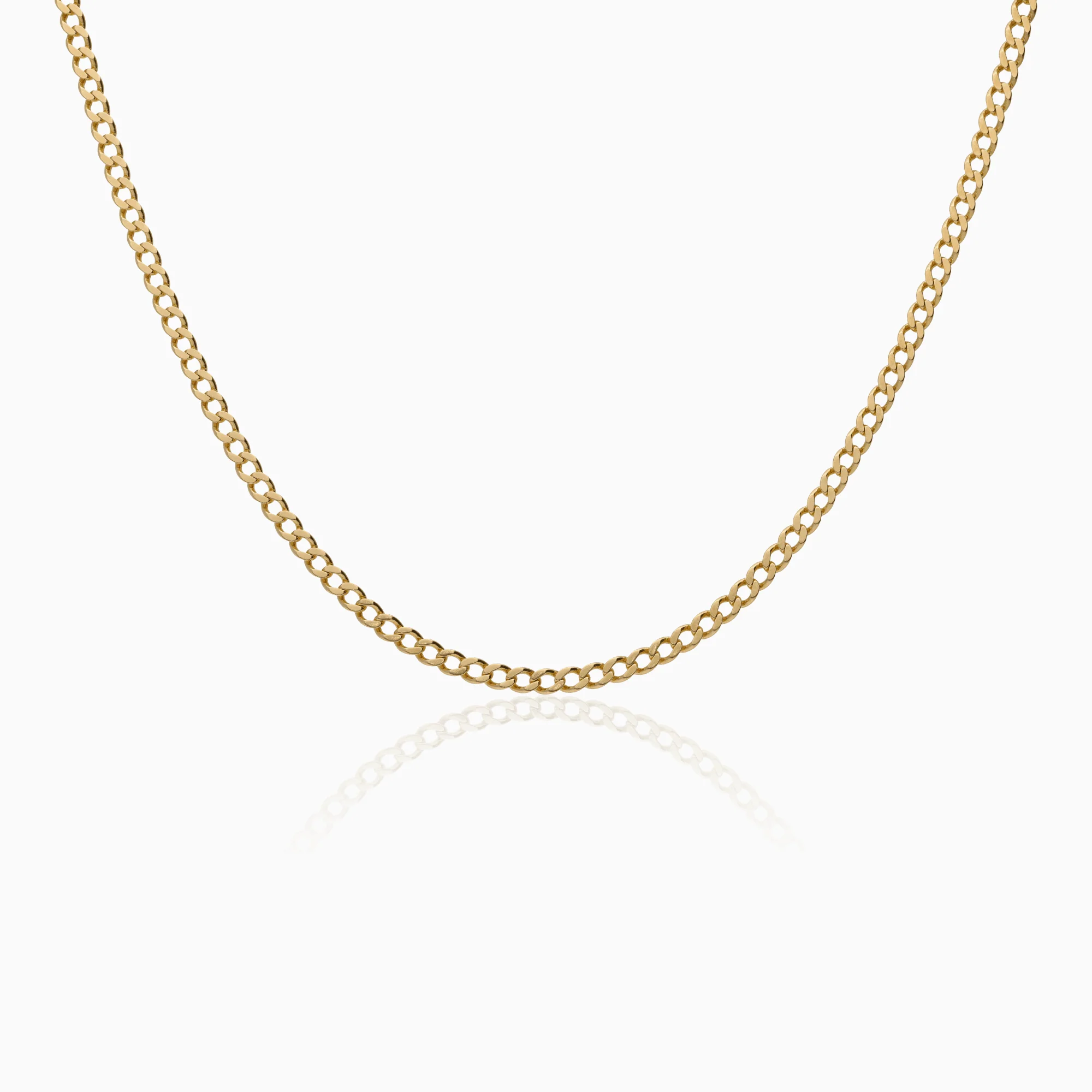 Curb chain 9.95g 18K gold