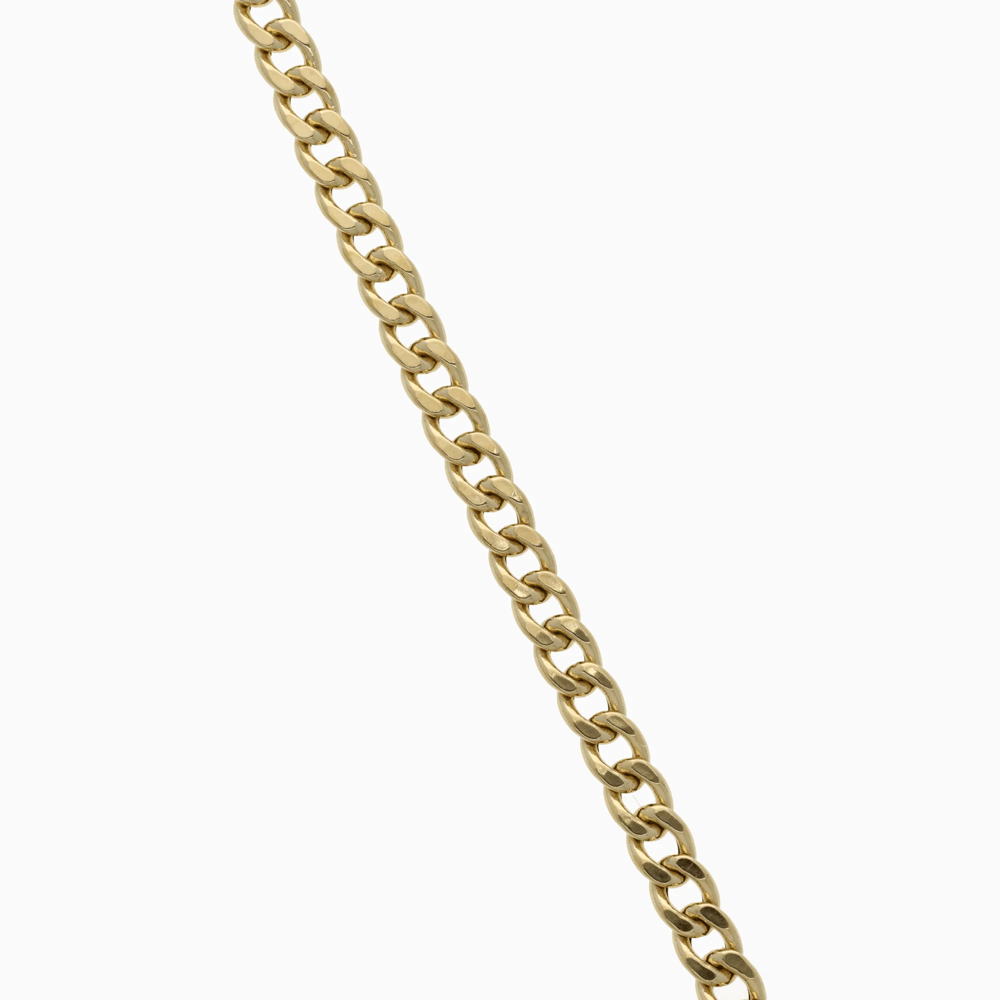 Curb link bracelet 6.70g 18K