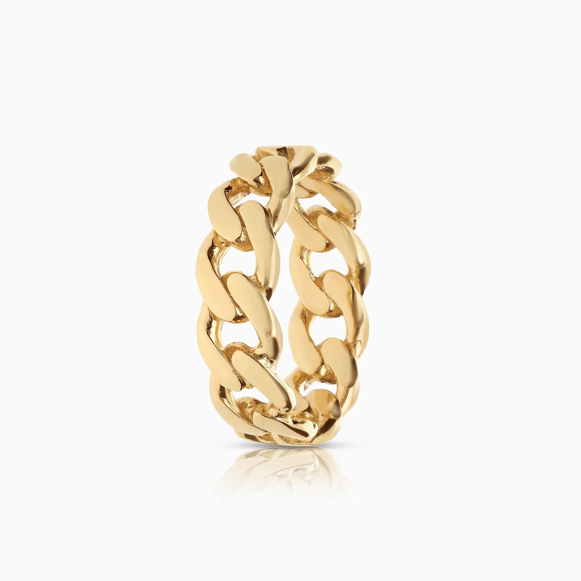 Curb Ring 8.45g 18K Gold