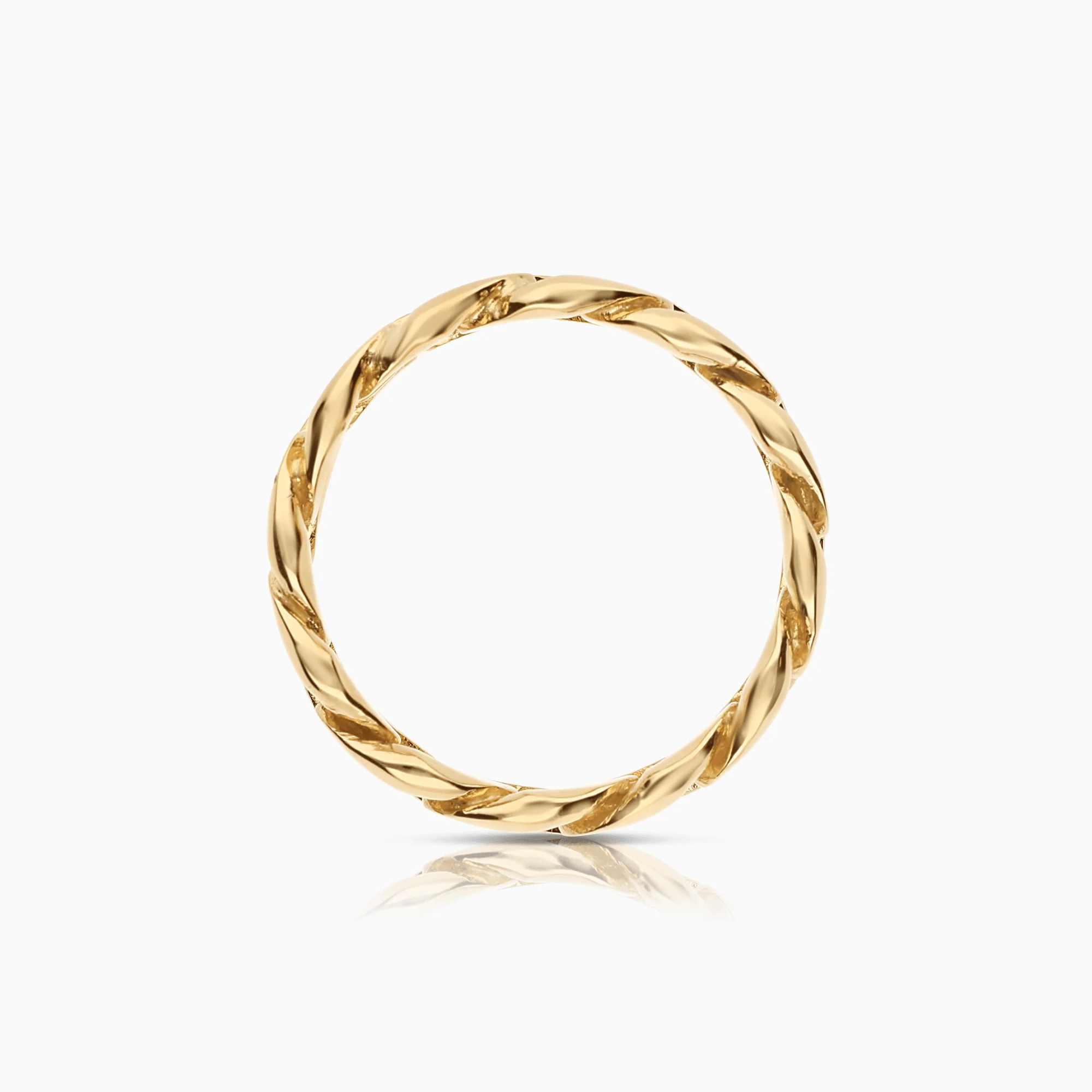 Curb Ring 8.45g 18K Gold - Image 2