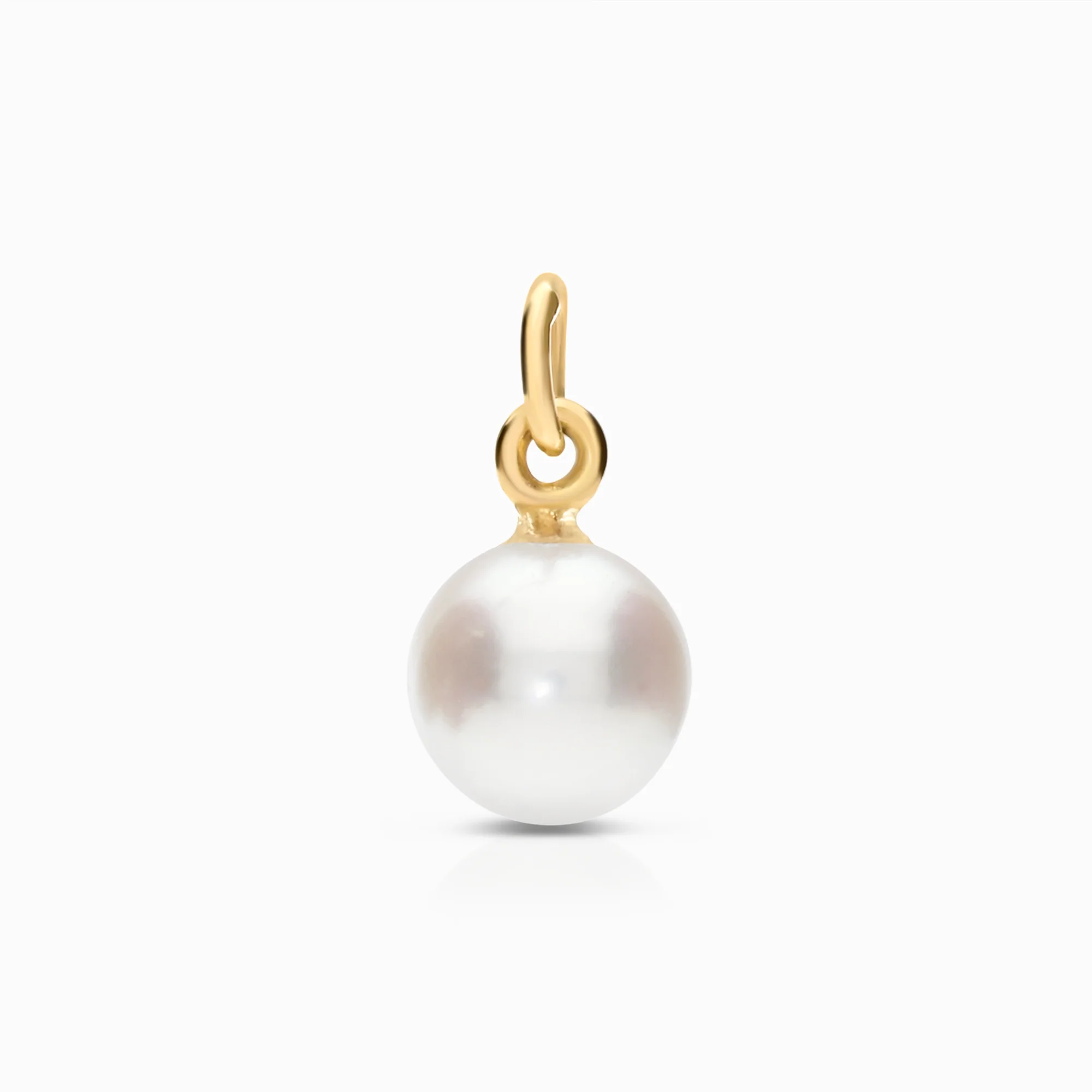 Pearl pendant 0.73g 18K gold