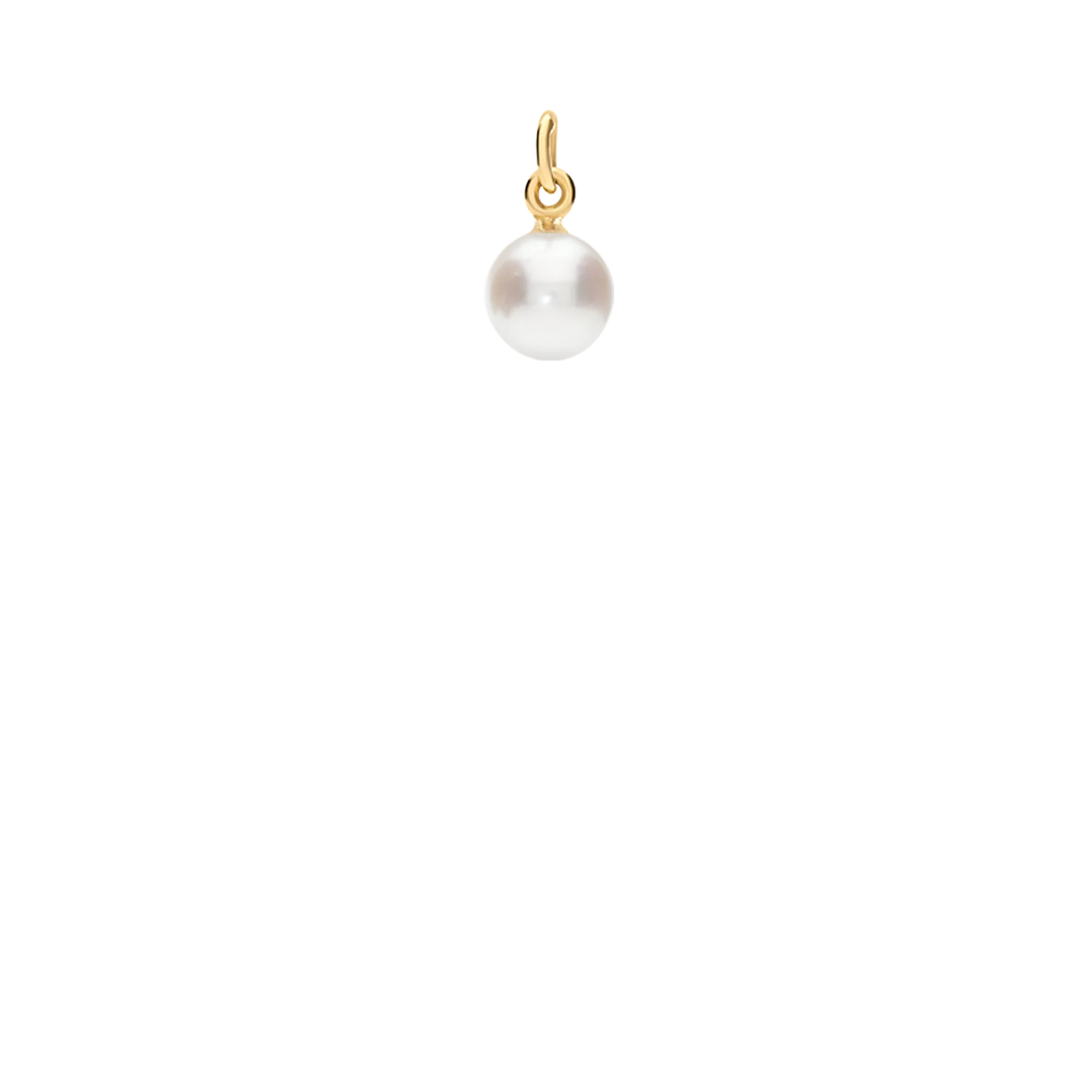 Pearl pendant 0.73g 18K gold - Image 2