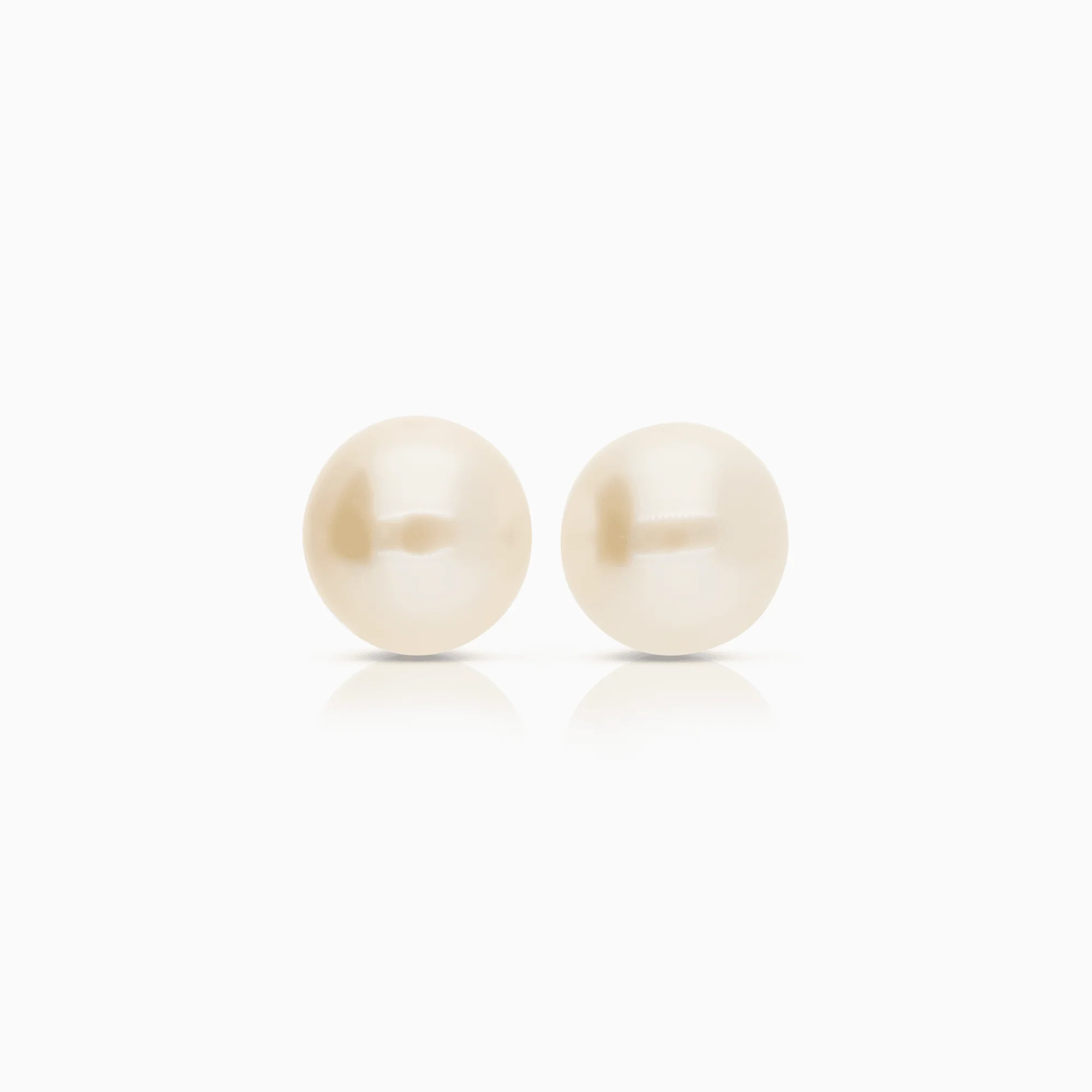 Pearl earrings 1.82g 18K gold