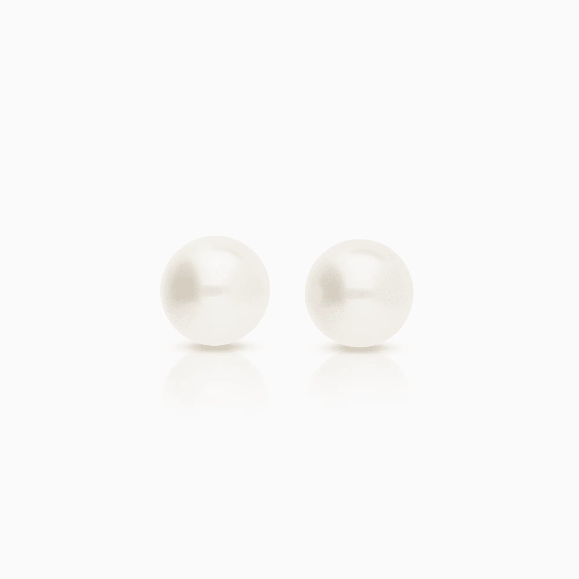Pearl Earrings 2.60g 18K Gold