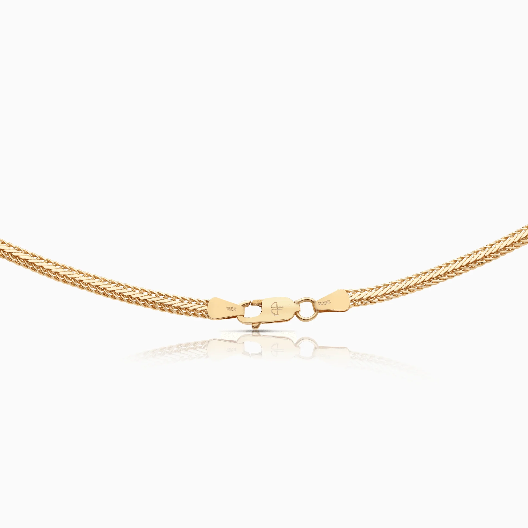 Fox tail necklace 11.65g 18K gold - Image 2