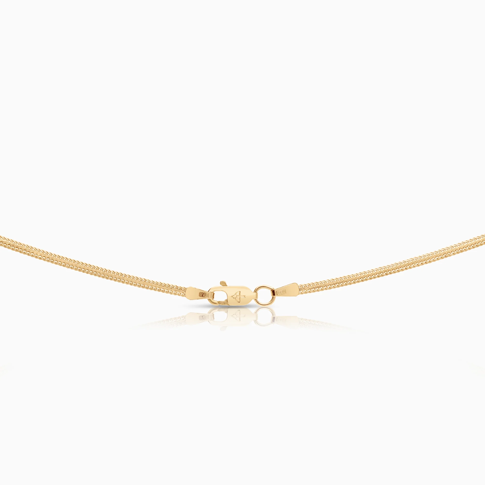 Fox tail necklace 4.42g 18K gold - Image 2
