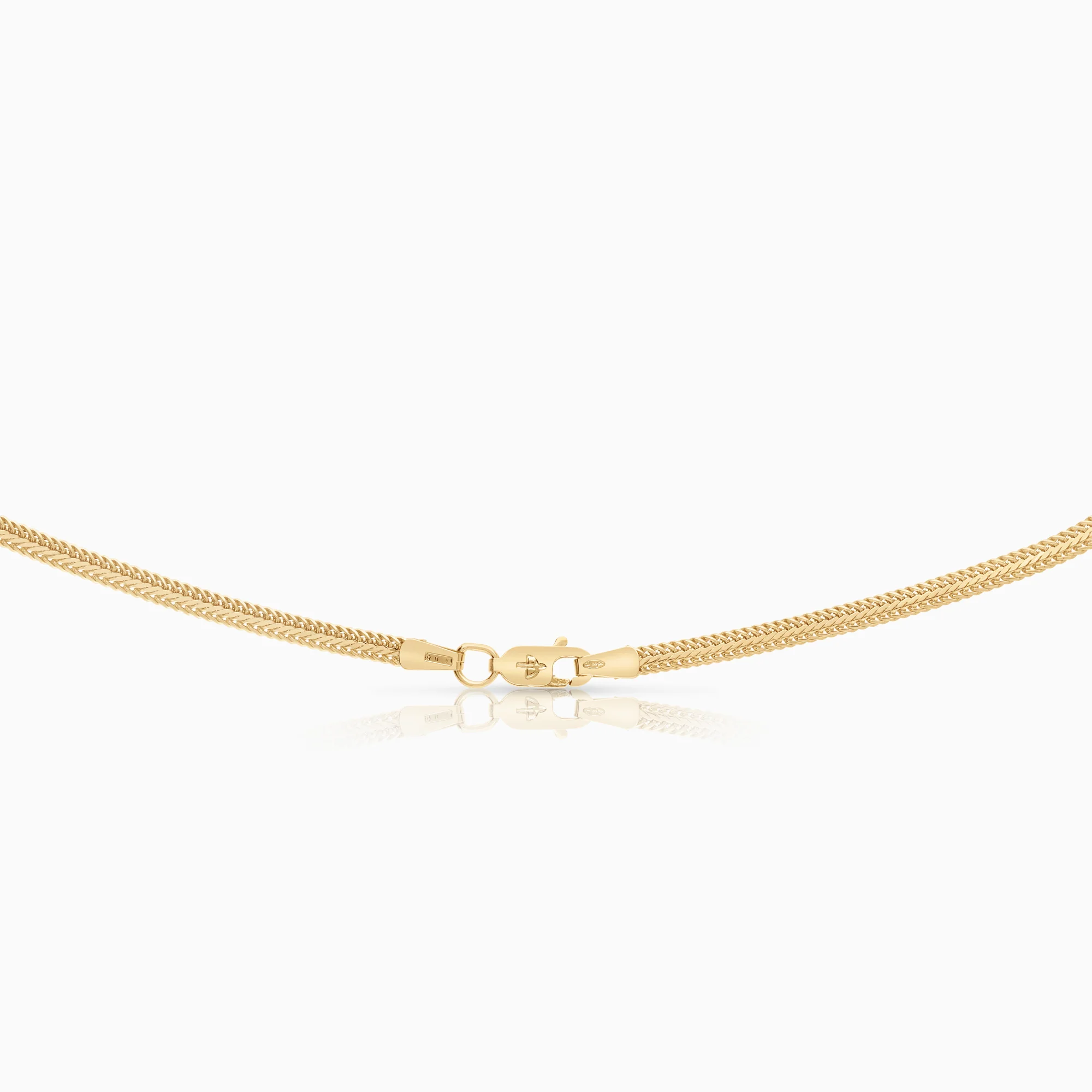 Fox tail necklace 8.50g 18K gold - Image 2