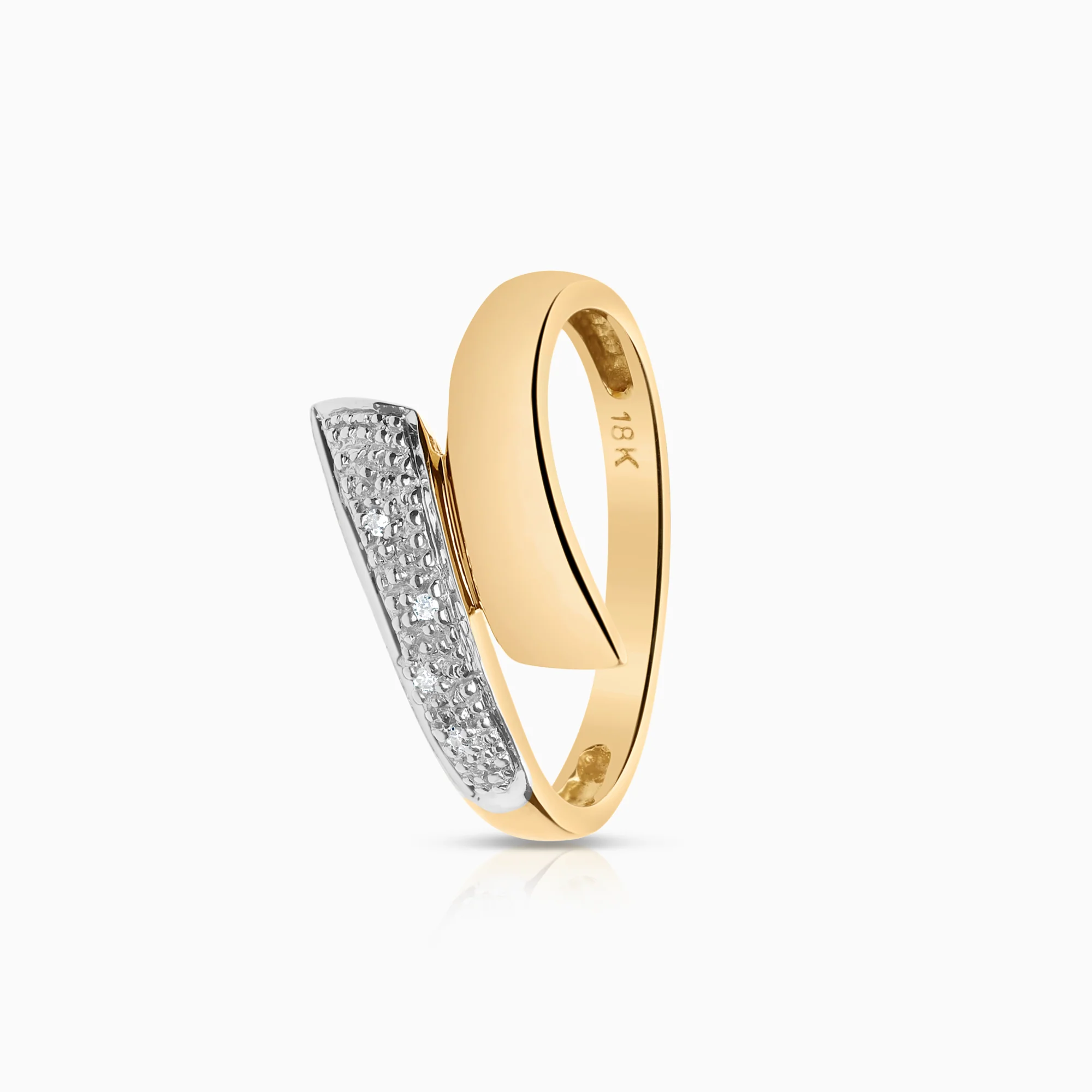 Diamond Ring 0.02ct 18K Gold