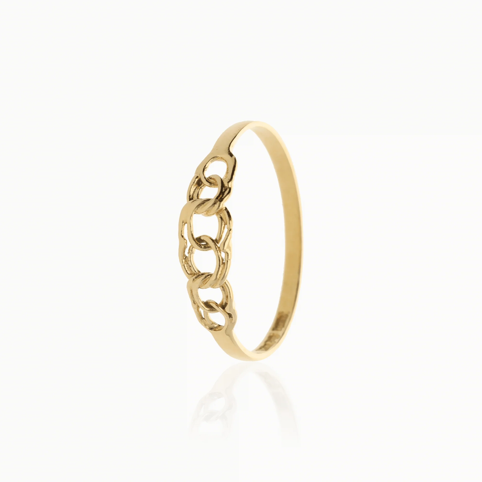 Bismarck ring 1.1g 18K gold