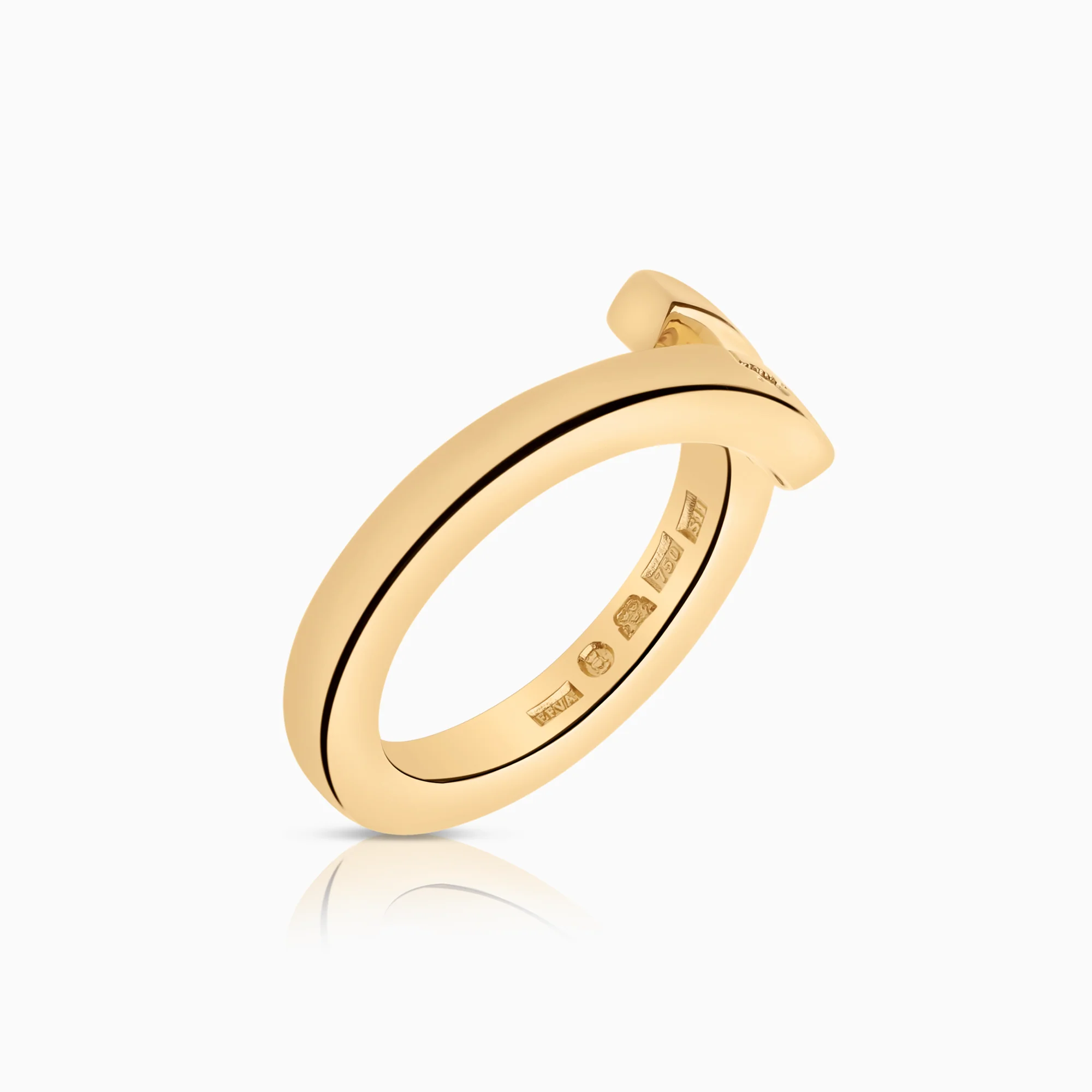 Efva Attling ring 6.90g 18K gold - Image 3