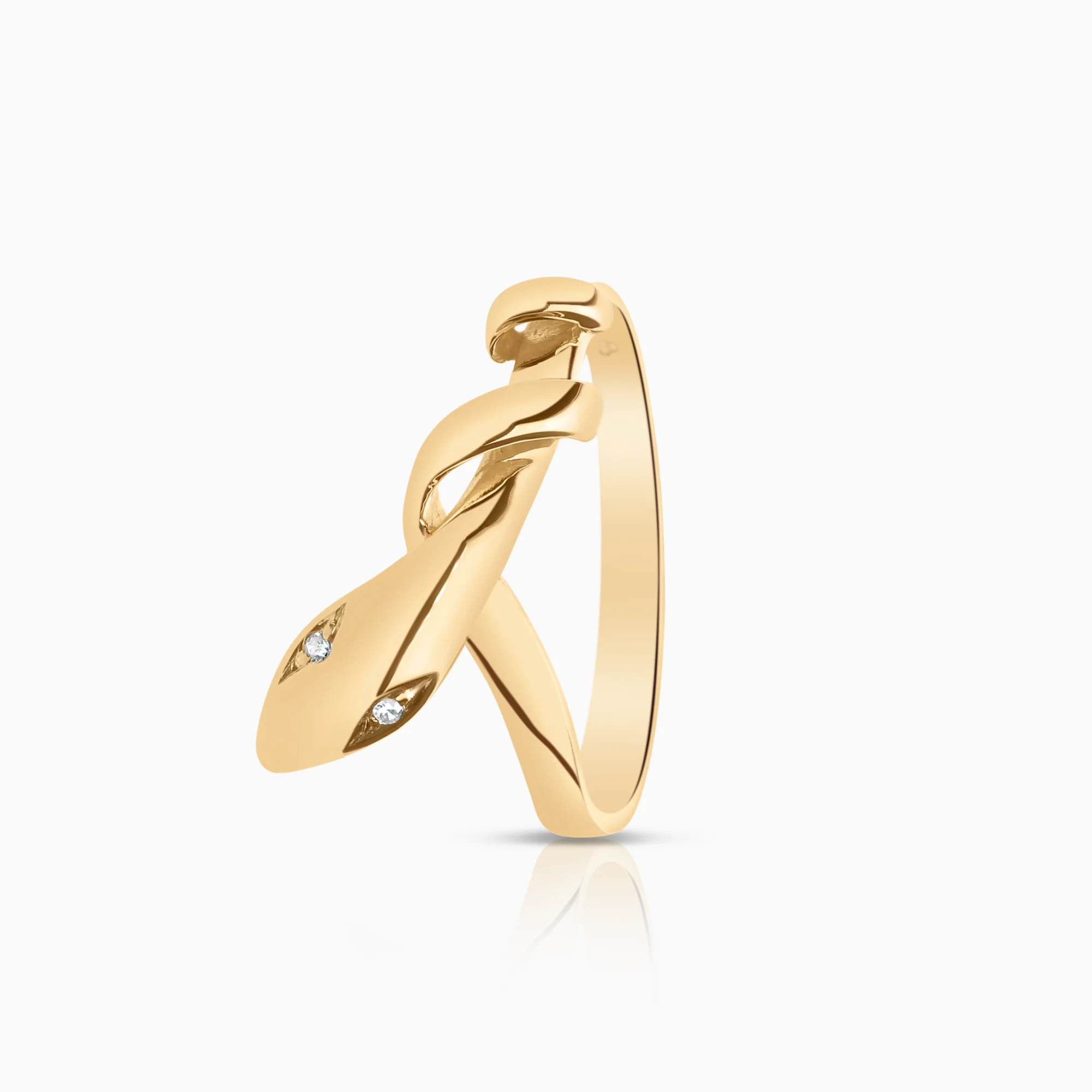 Snake ring 2.26g 18K gold