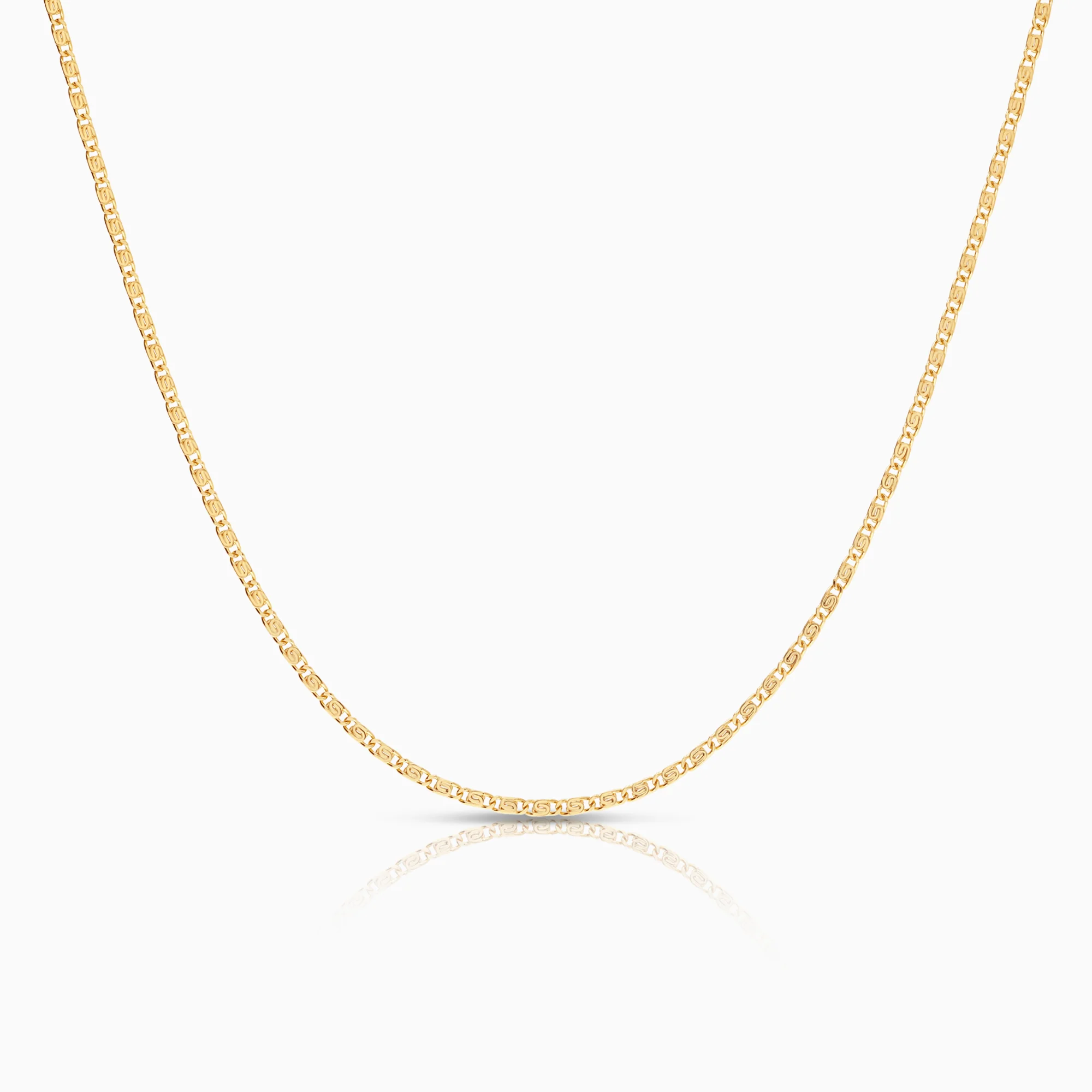 S-link necklace 3.36g 18K gold