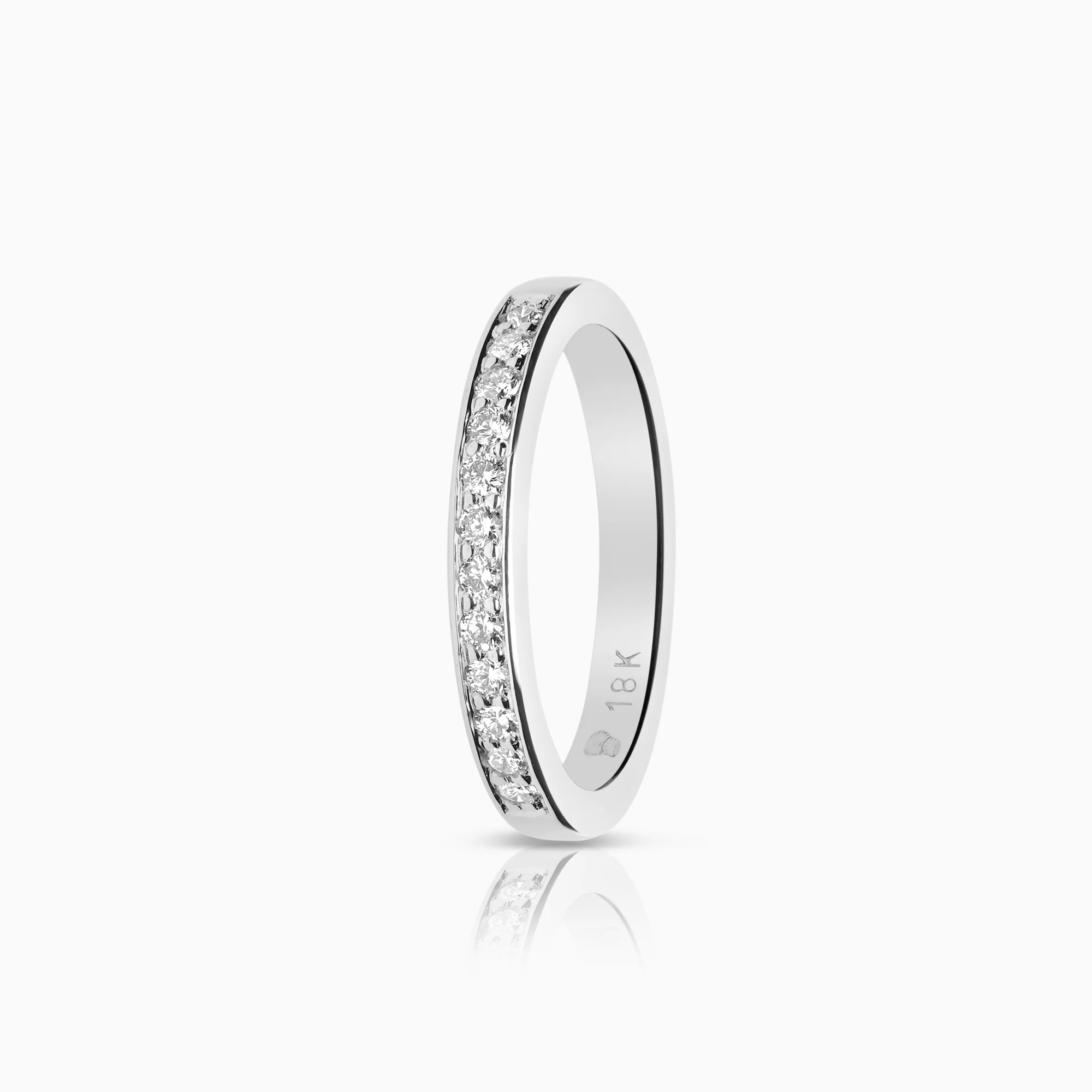 Schalins Eternity Ring diamonds 0.18ct 18K white gold.