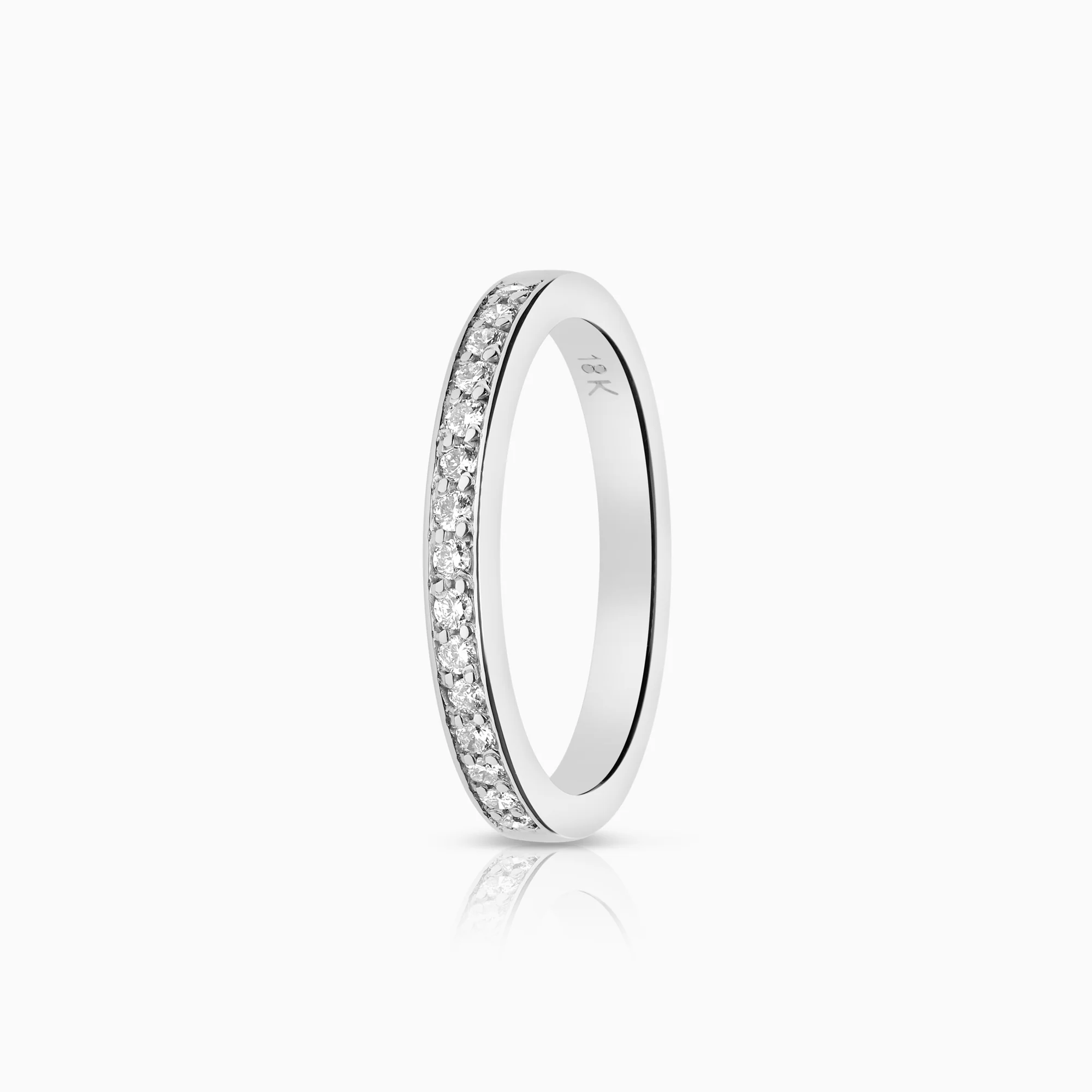 Schalins diamond ring 0.15ct 18K white gold