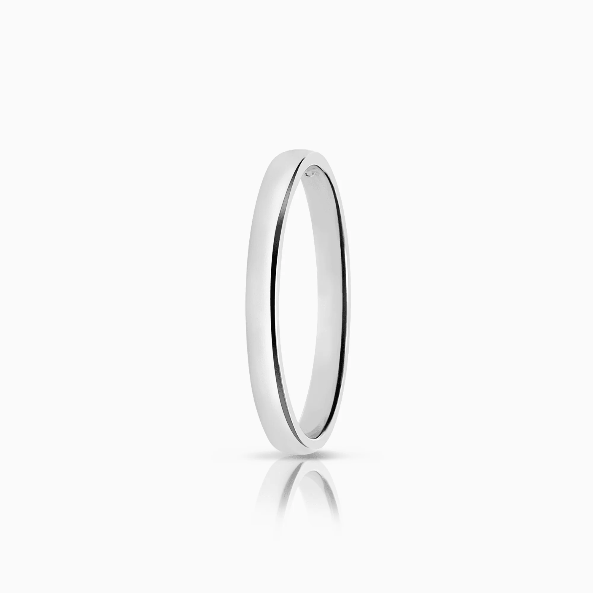 Schalins plain ring 1.58g 18K white gold