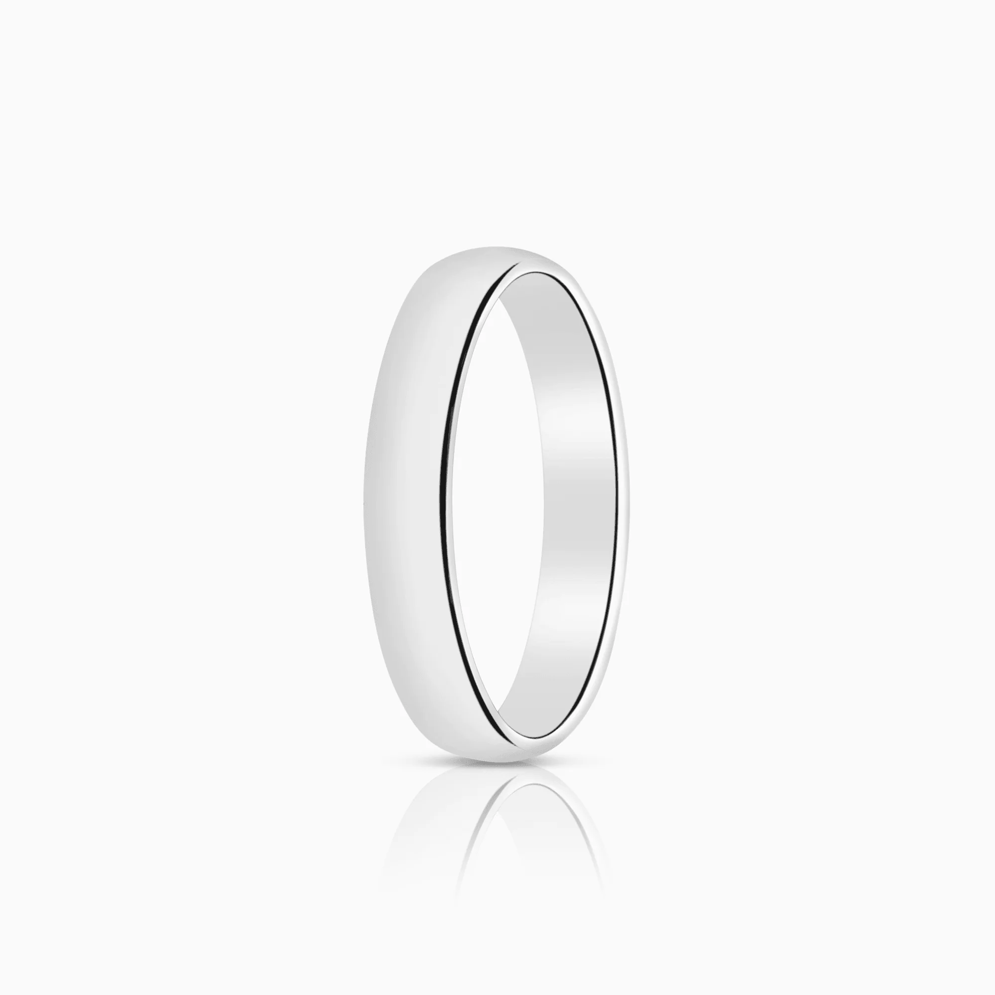Schalins plain ring 2.74g 18K white gold