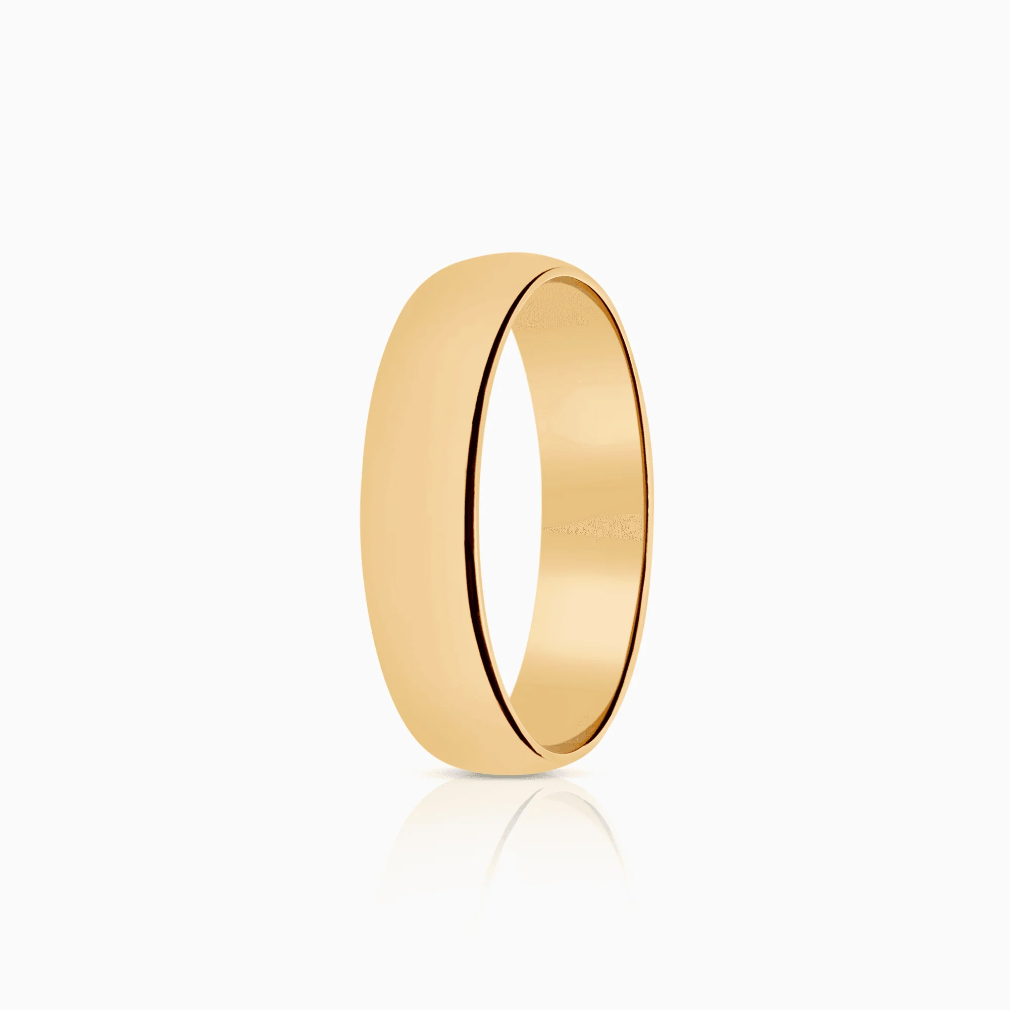 Schalins plain ring 3.74g 18K gold