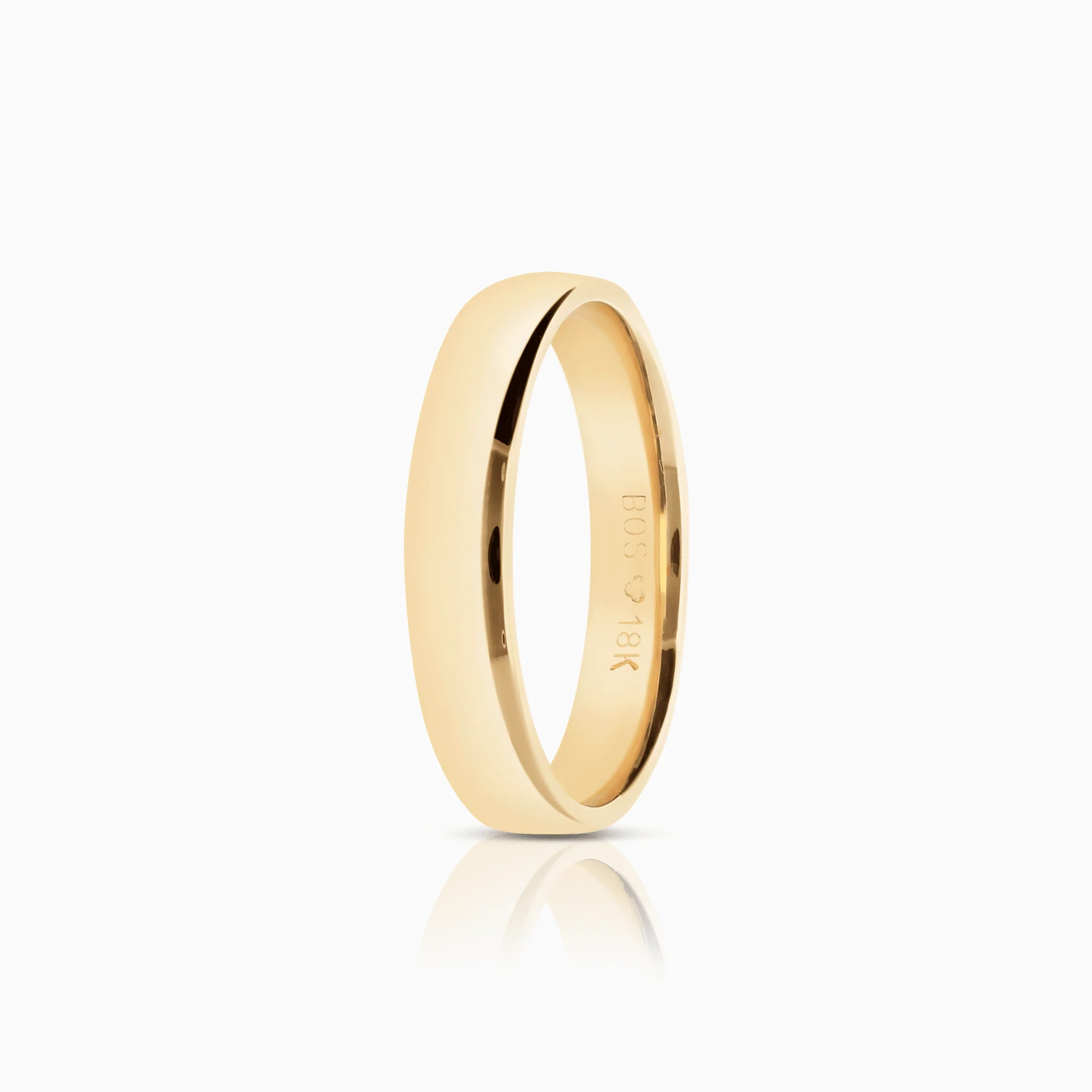 Schalins plain ring 3.96g 18K gold