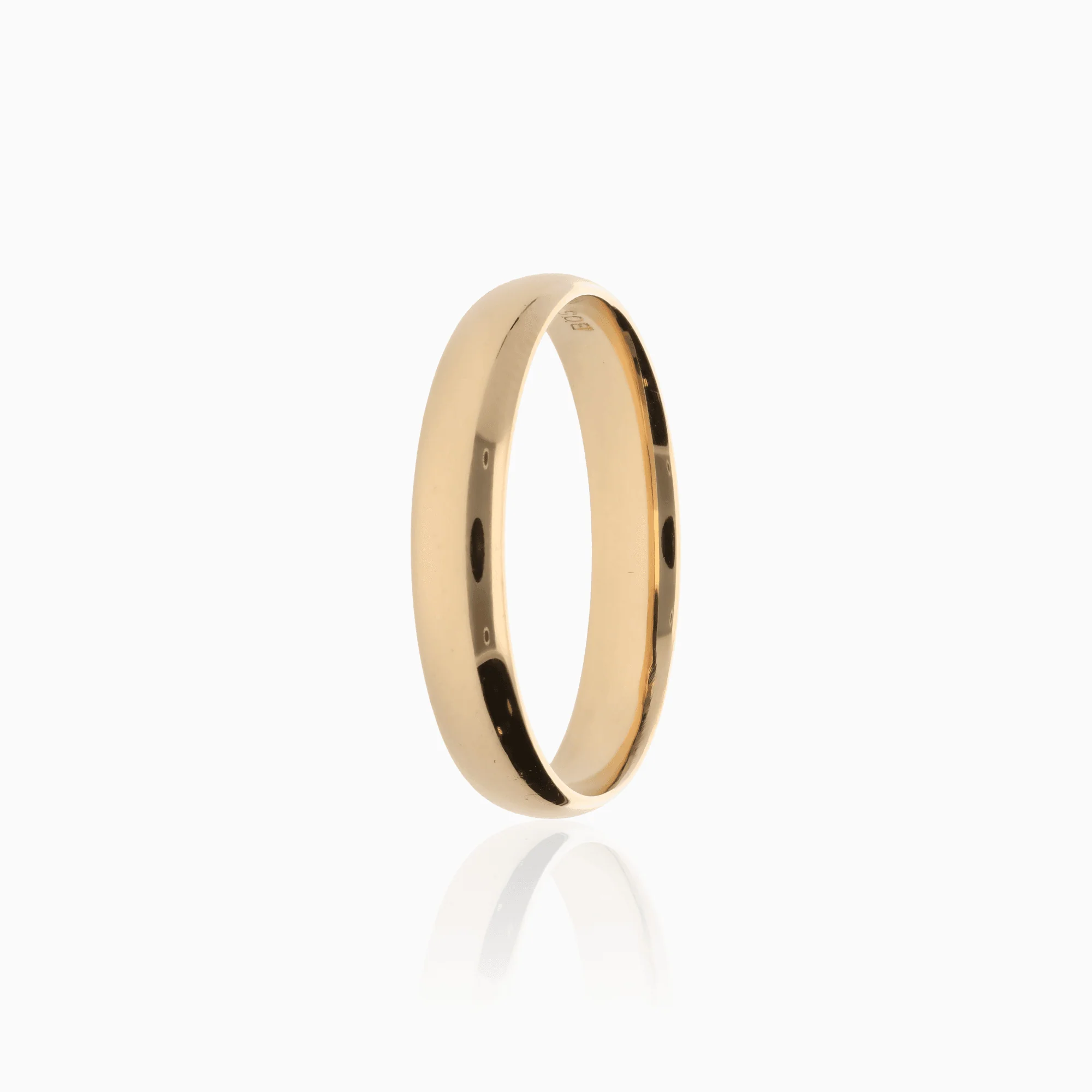 Schalins plain ring 4.10g 18K gold