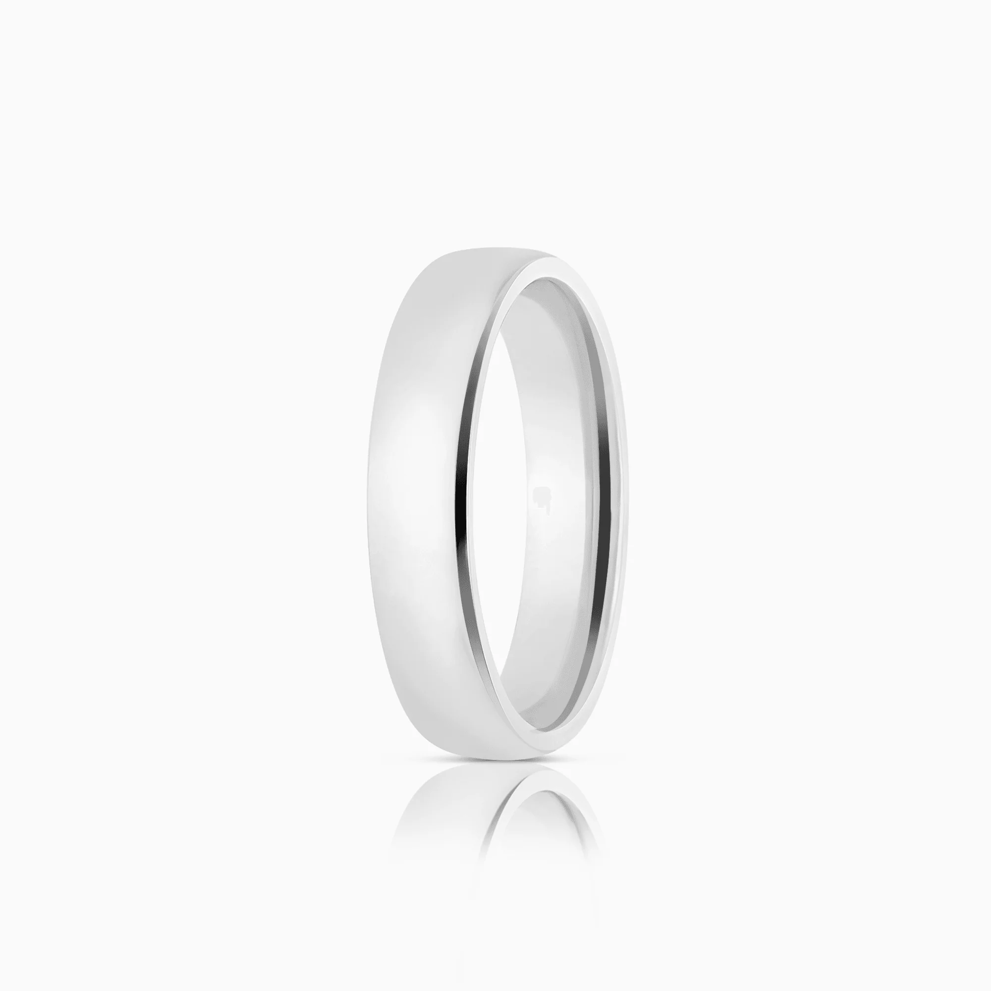 Schalins plain ring 4.33g 18K white gold