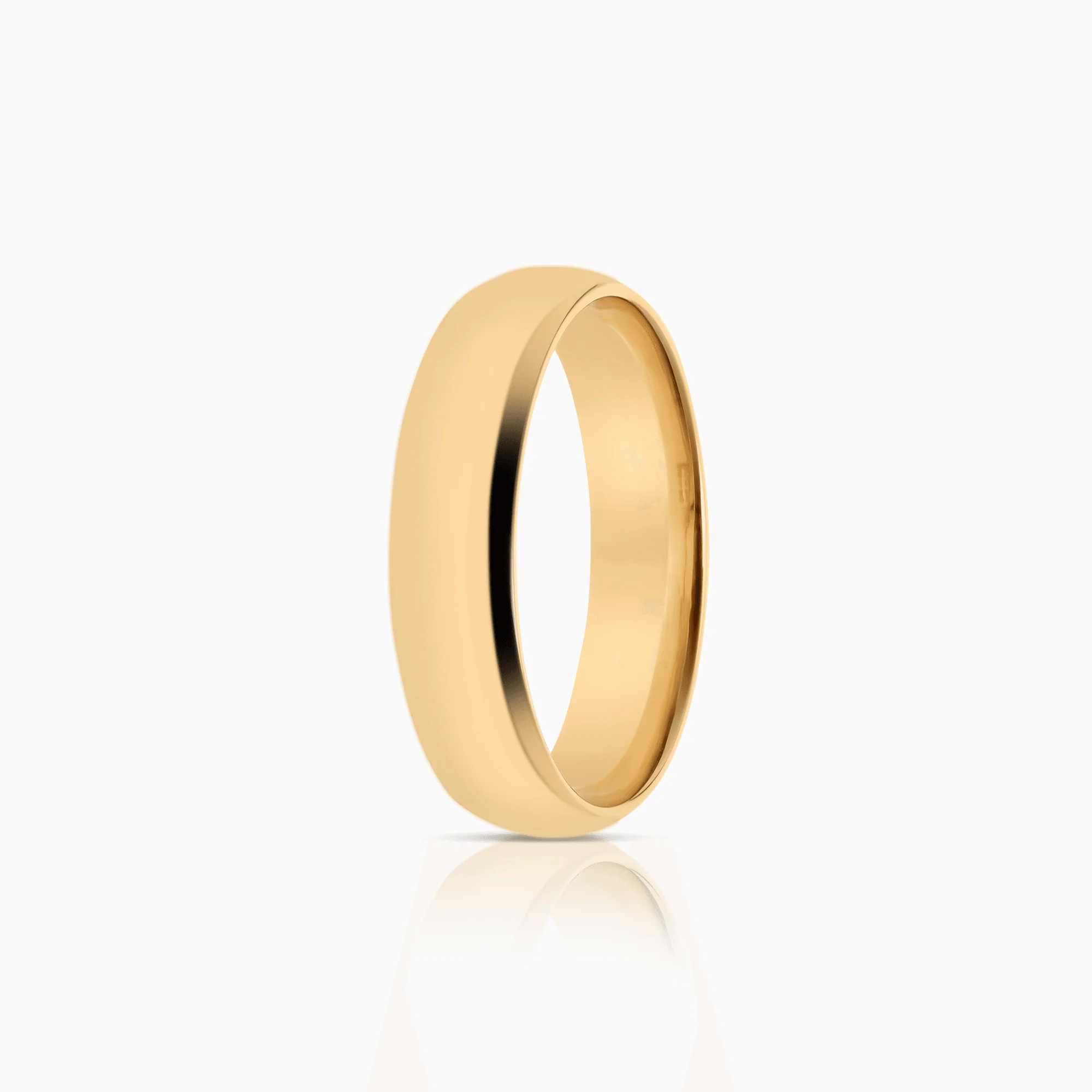 Schalins plain ring 4.38g 18K gold