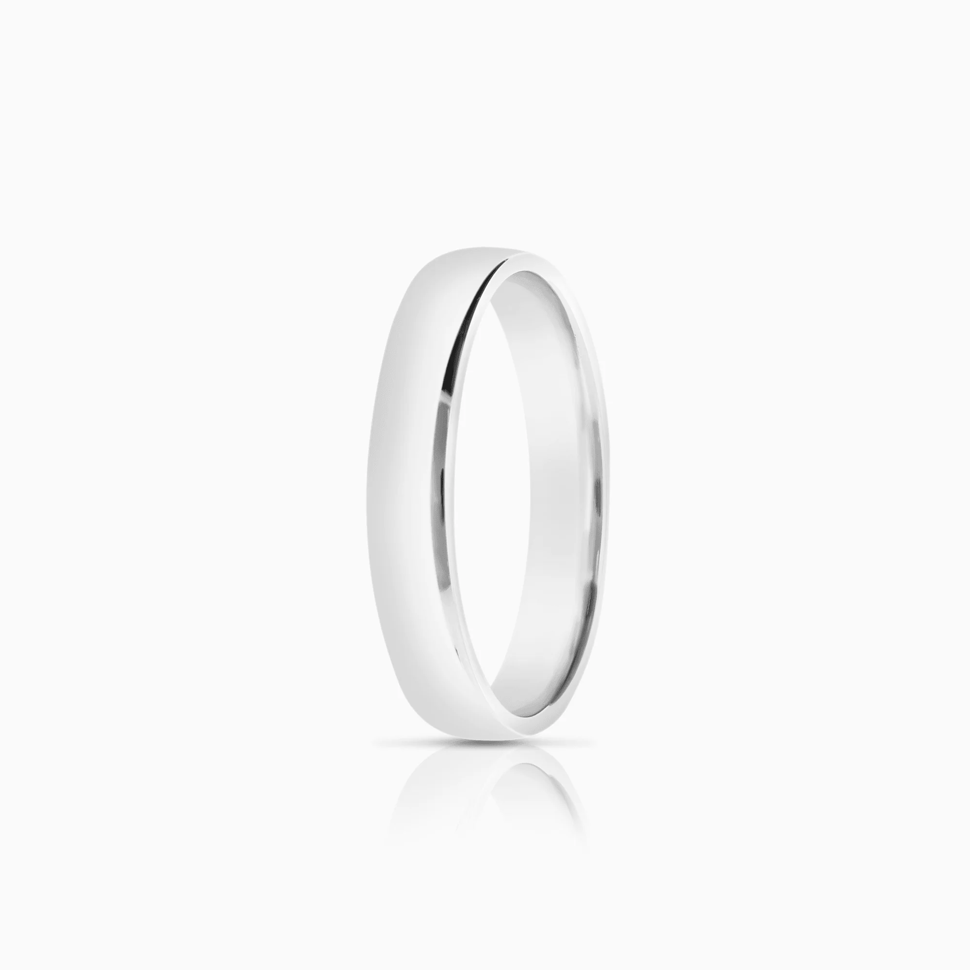 Schalins plain ring 4.46g 18K white gold