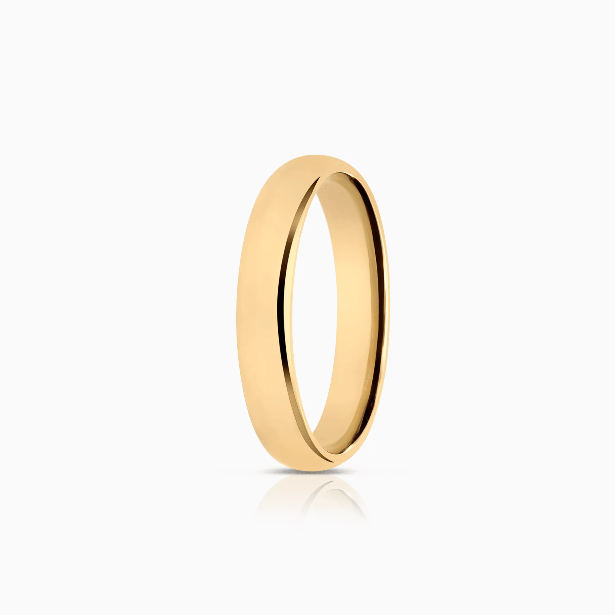 Schalins plain ring 4.54g 18K gold
